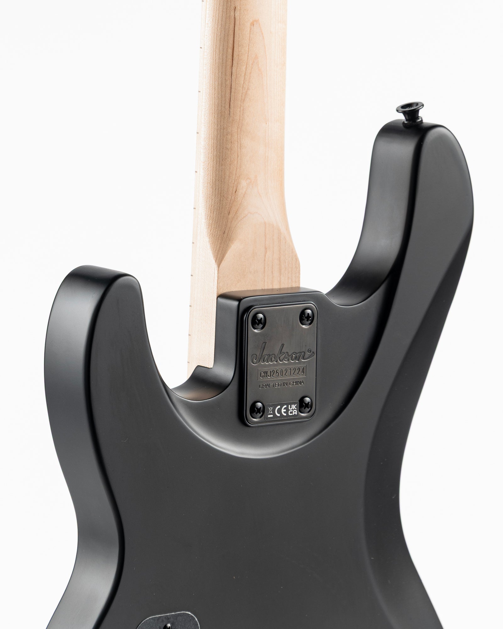 USED Jackson Limited Edition JS Series JS1M Concert Electric Bass - Black Satin
