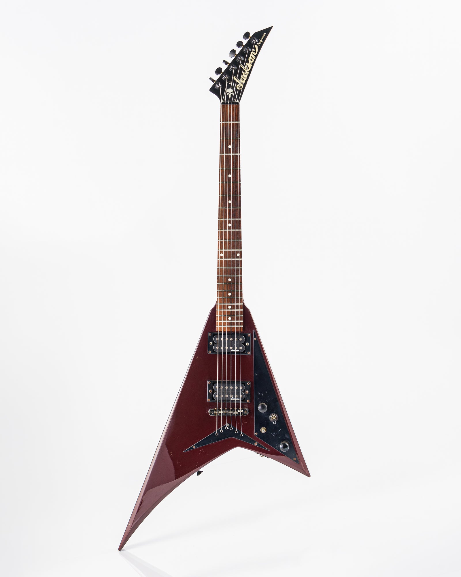 USED Jackson PS-3 Rhoads Electric Guitar - Burgundy