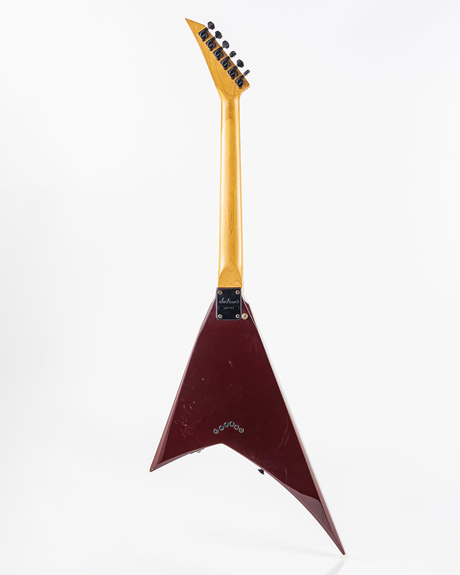 USED Jackson PS-3 Rhoads Electric Guitar - Burgundy