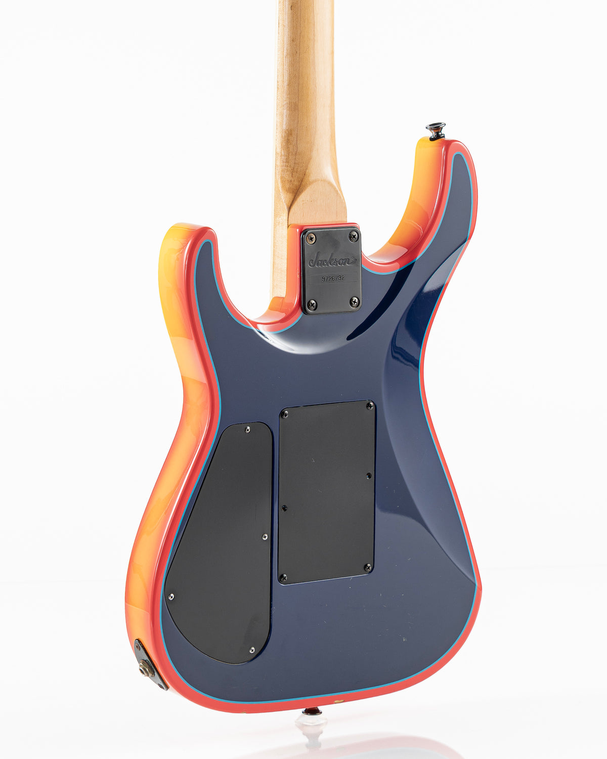 USED 1997 Jackson Pro Series DK2 Dinky MIJ Electric Guitar - Hot Rod Flames with Original Hardshell Case