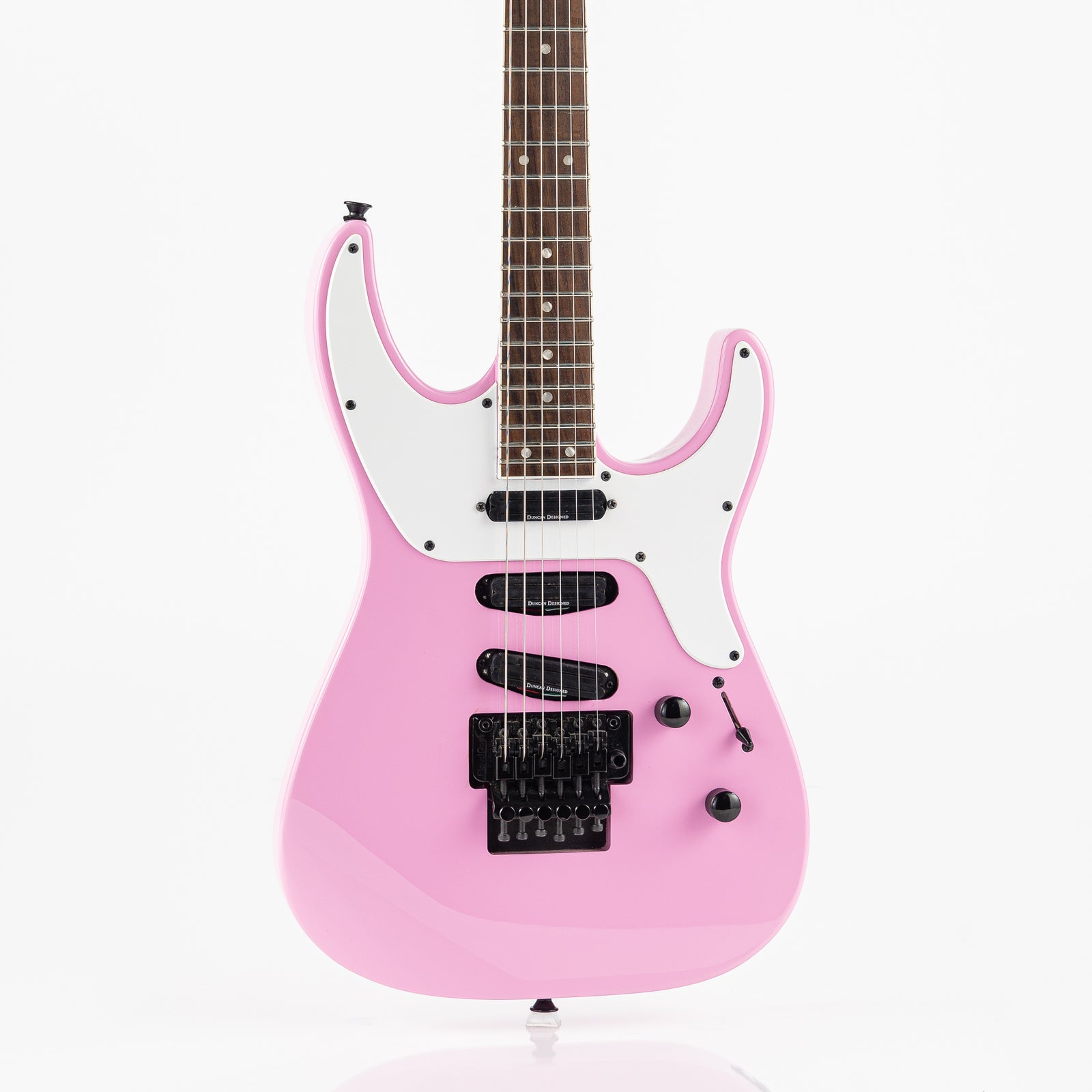 USED Jackson SL4X DX Soloist Electric Guitar - Bubble Gum Pink