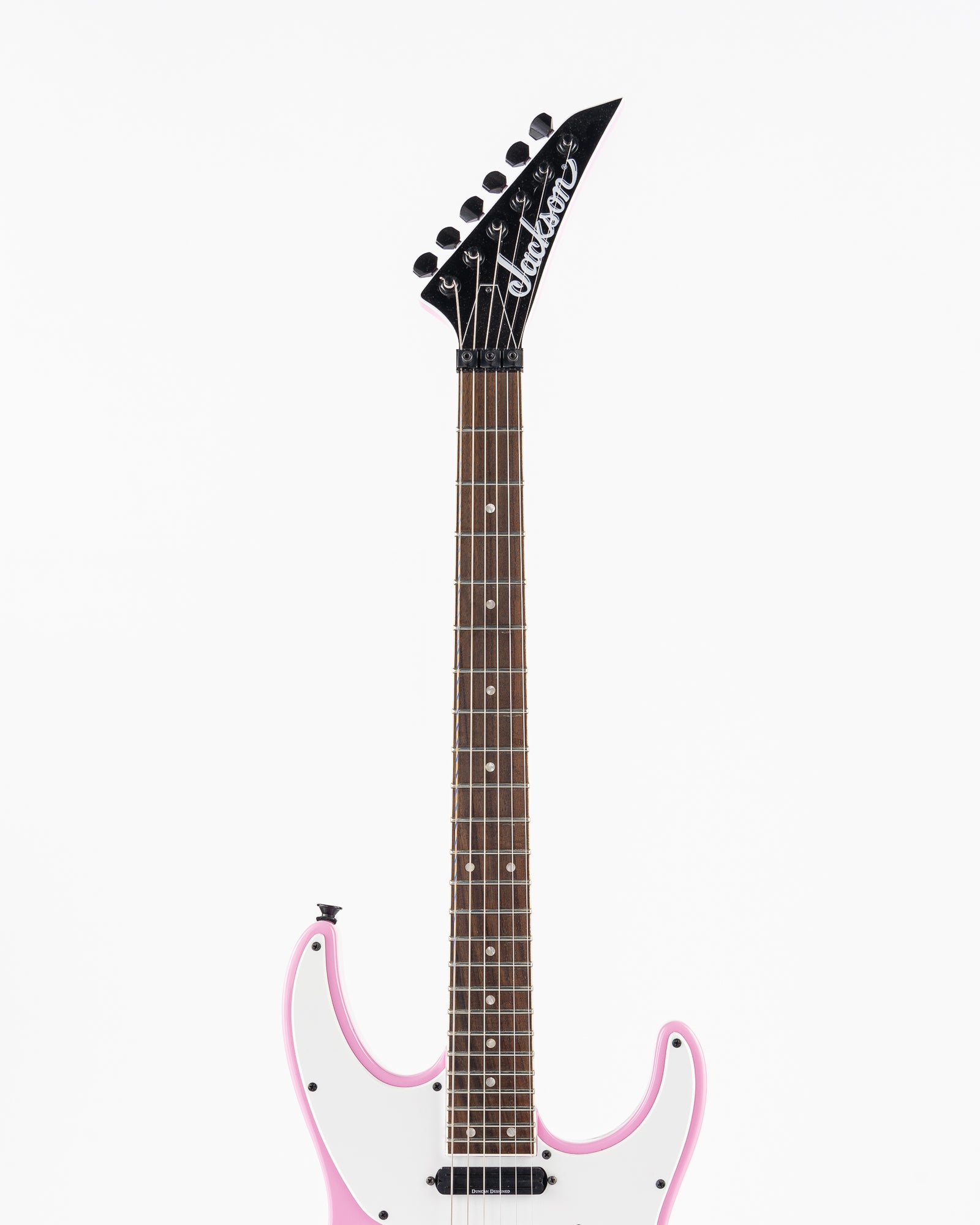 USED Jackson SL4X DX Soloist Electric Guitar - Bubble Gum Pink