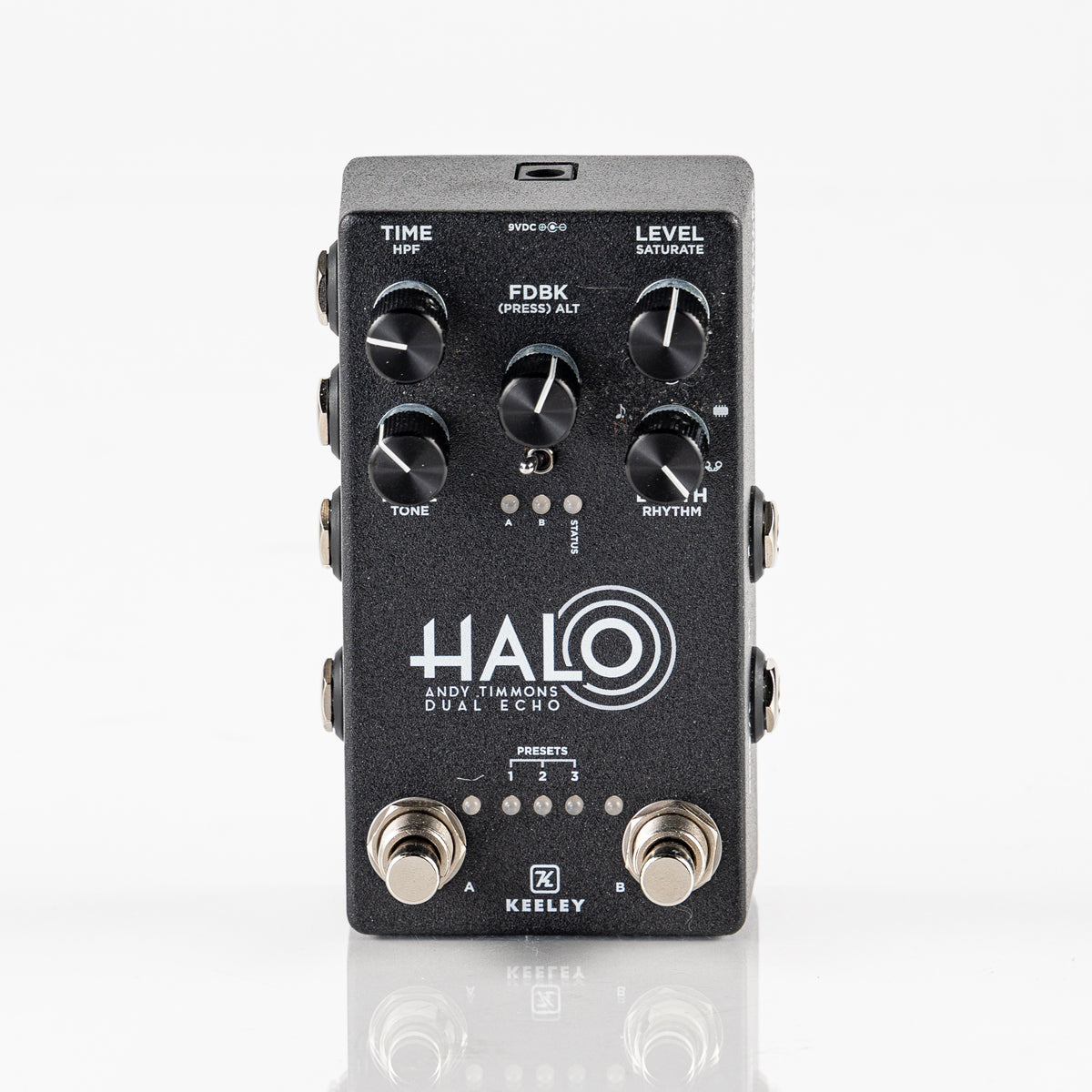 USED Keeley Halo Andy Timmons Dual Echo Delay Pedal