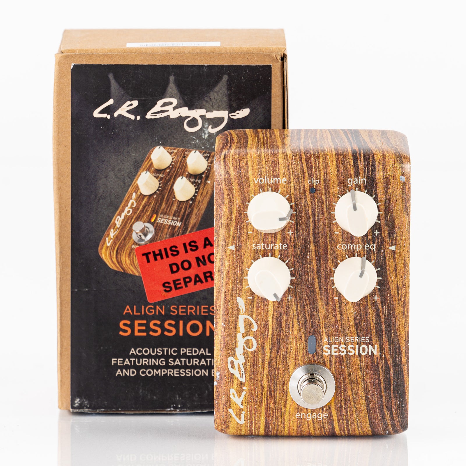 USED LR Baggs Align Series Session Saturation/Compression Pedal