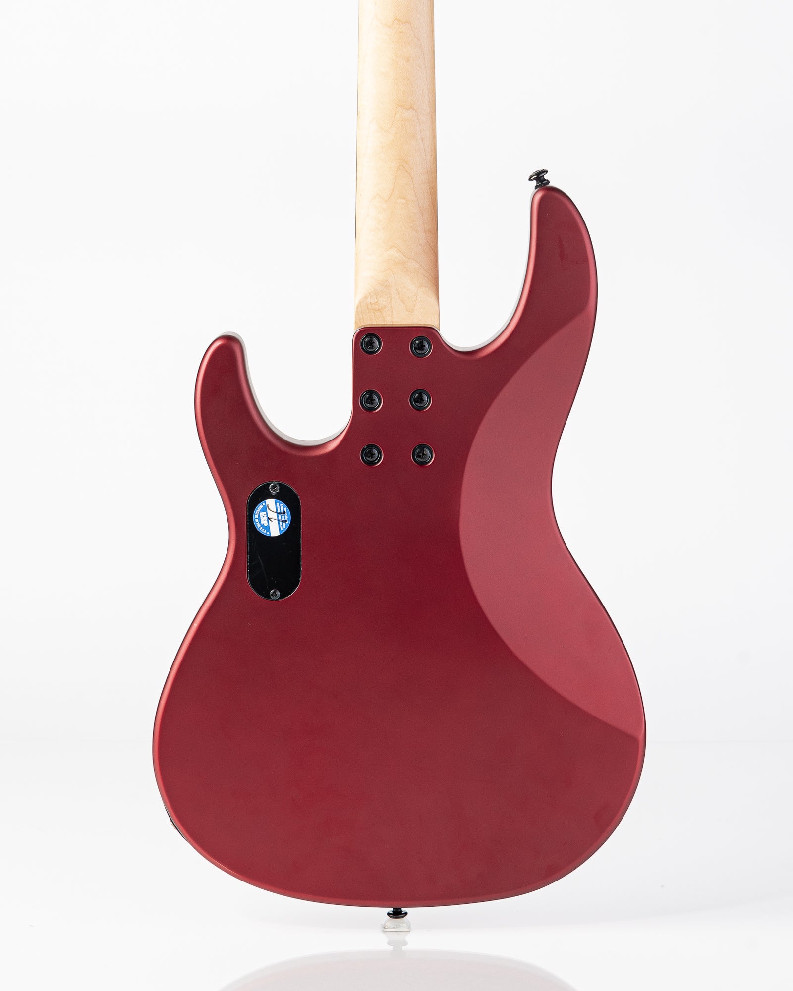 USED ESP LTD AP-4 Bass Guitar - Candy Apple Red Satin