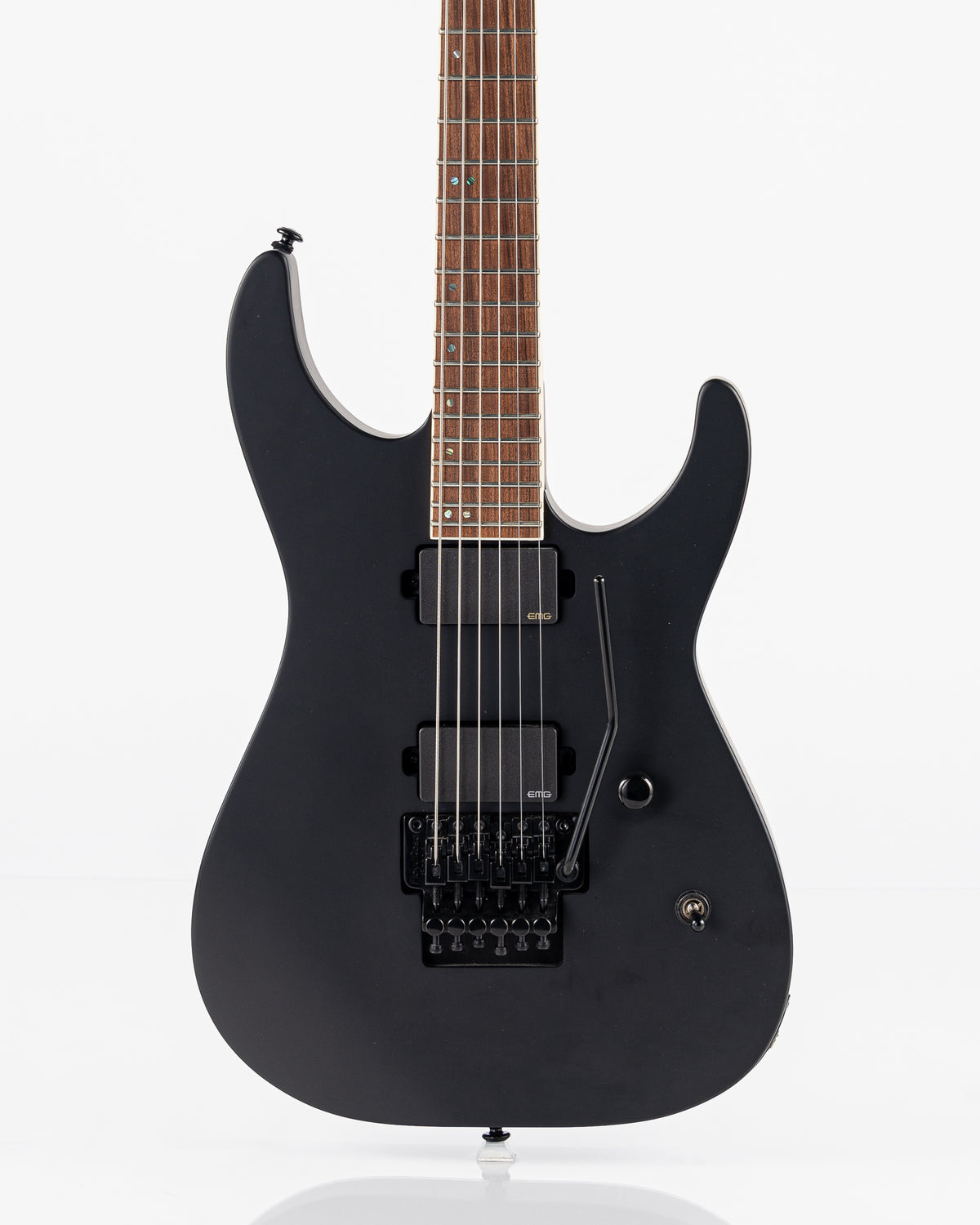 USED LTD M-400 Electric Guitar - Satin Black