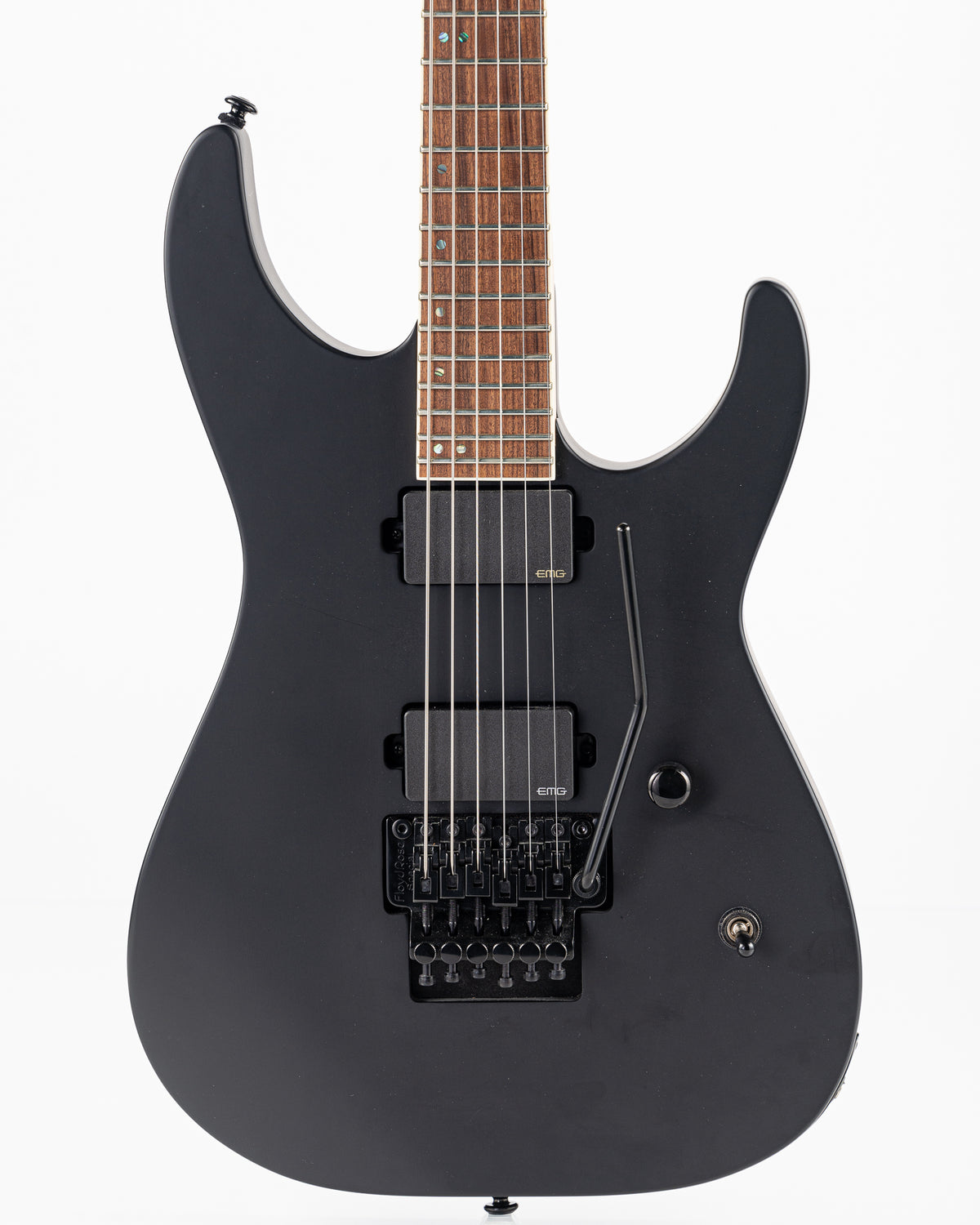 USED LTD M-400 Electric Guitar - Satin Black