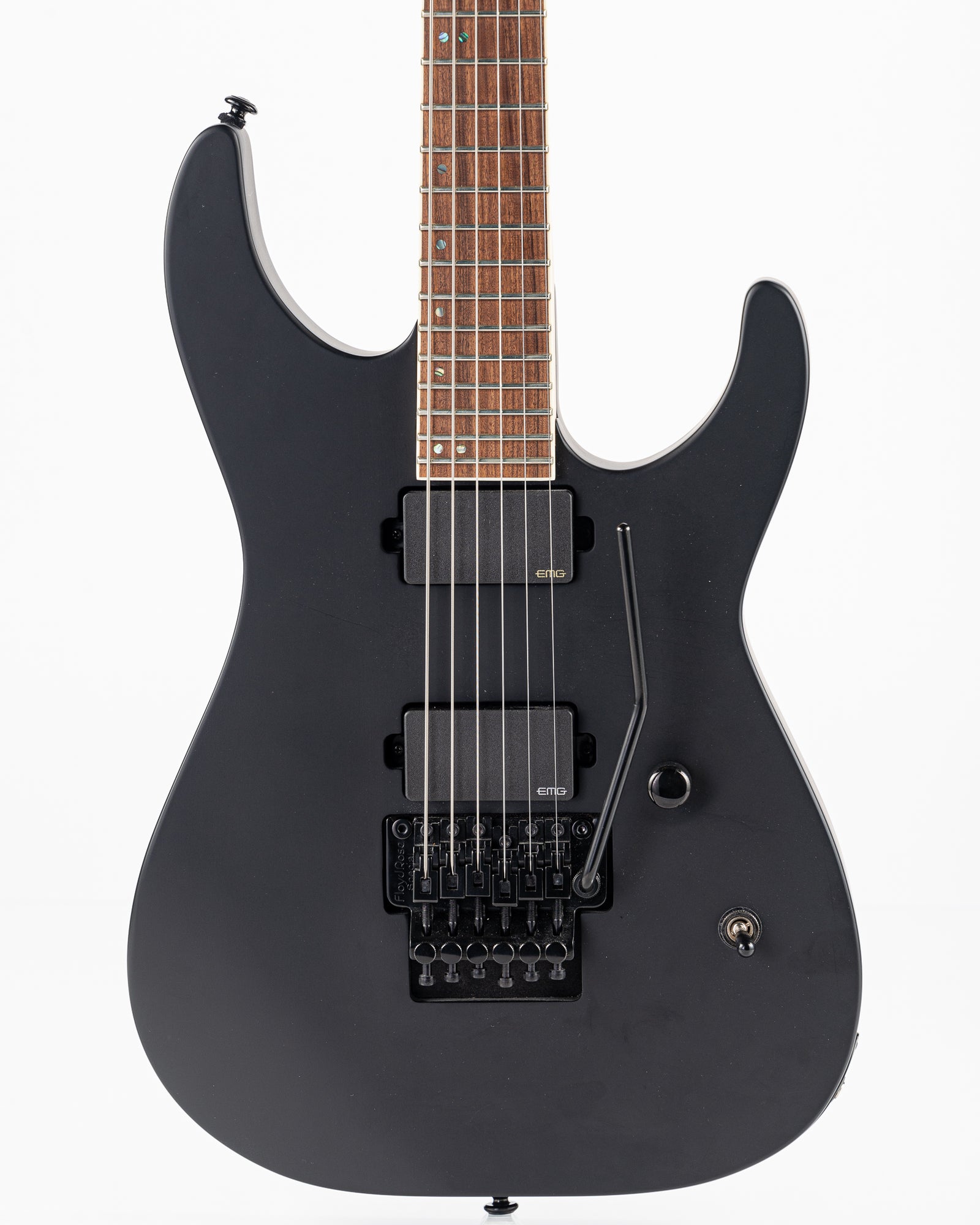 USED LTD M-400 Electric Guitar - Satin Black