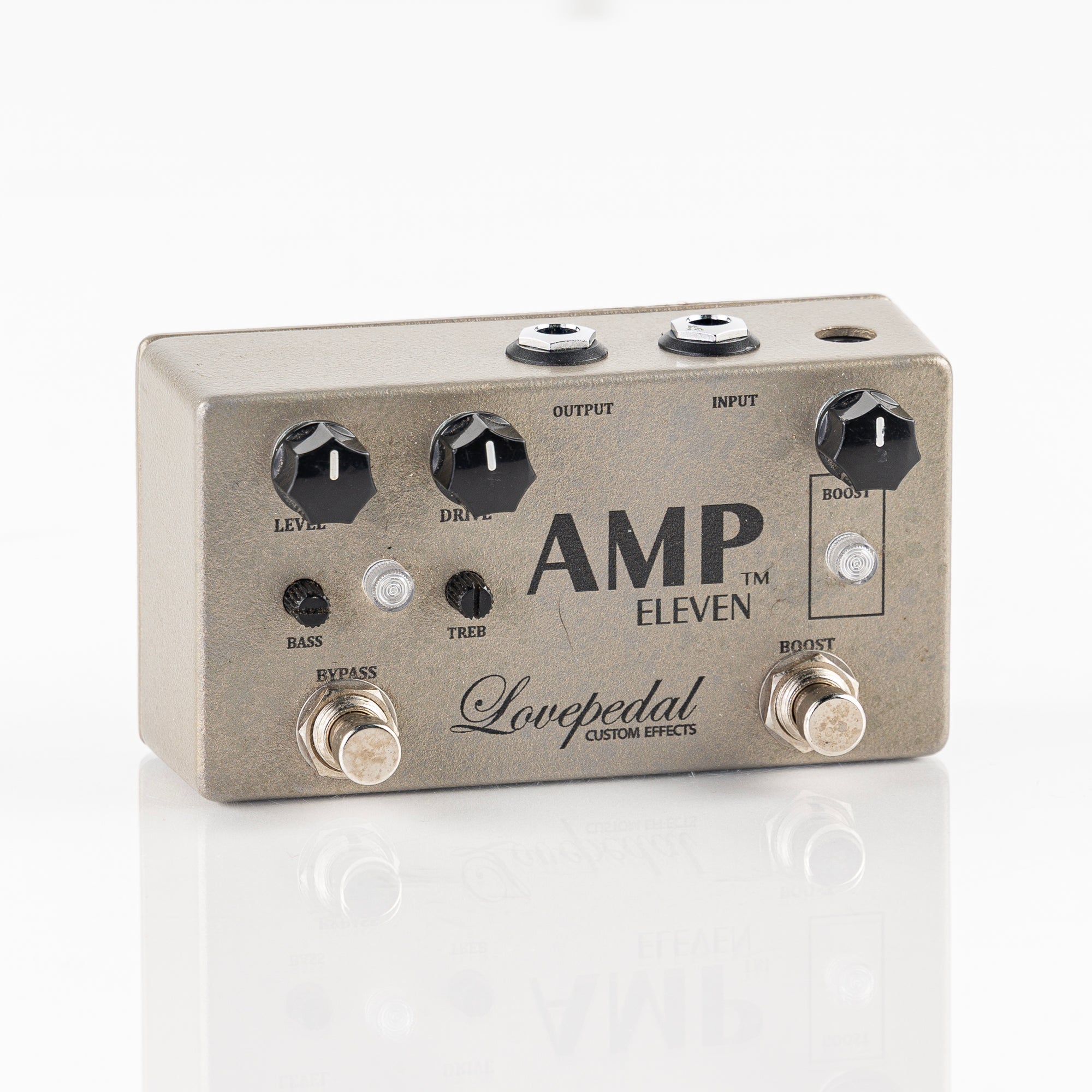 amp 11 pedal USED Lovepedal Amp Eleven Overdrive Guitar Pedal
