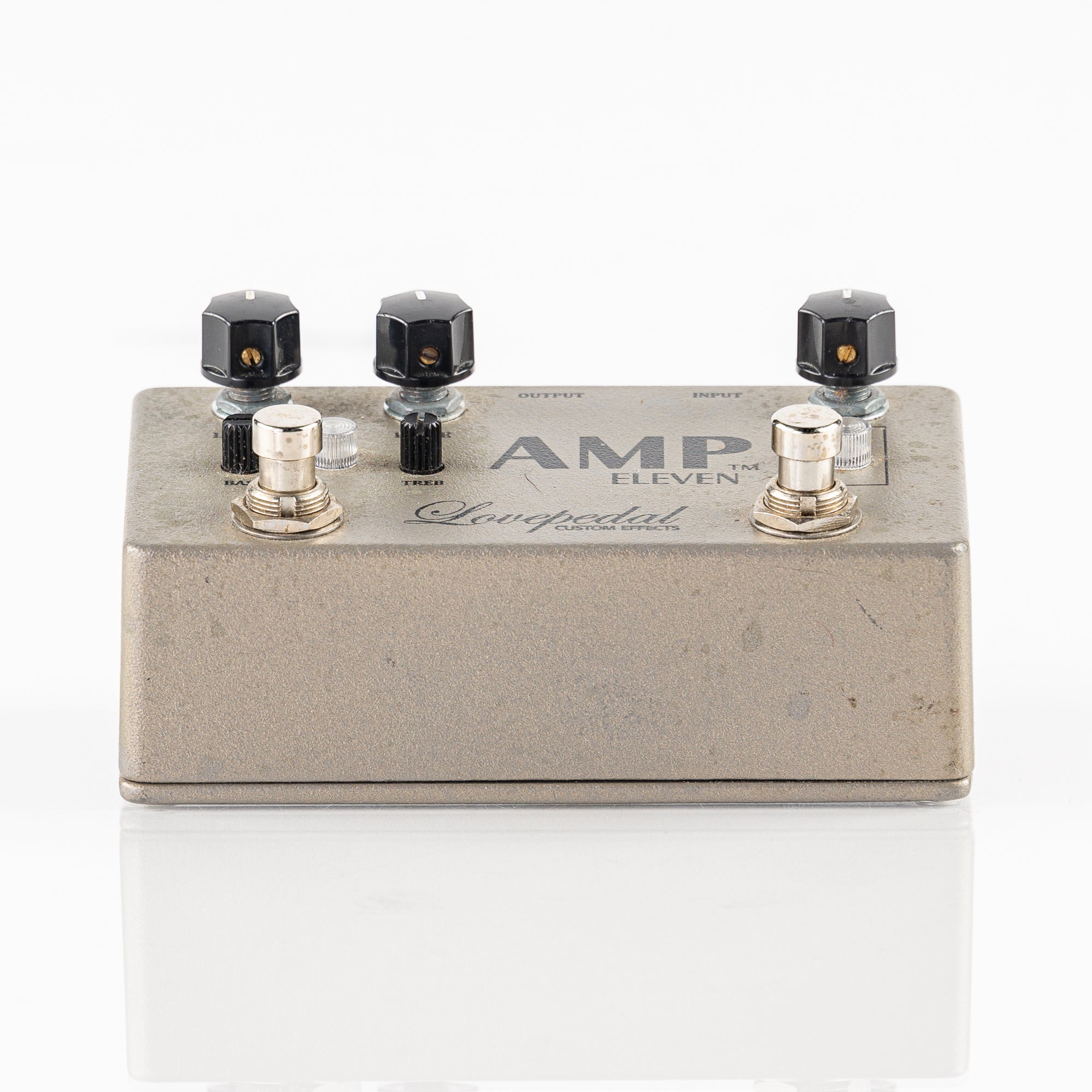 amp 11 pedal USED Lovepedal Amp Eleven Overdrive Guitar Pedal