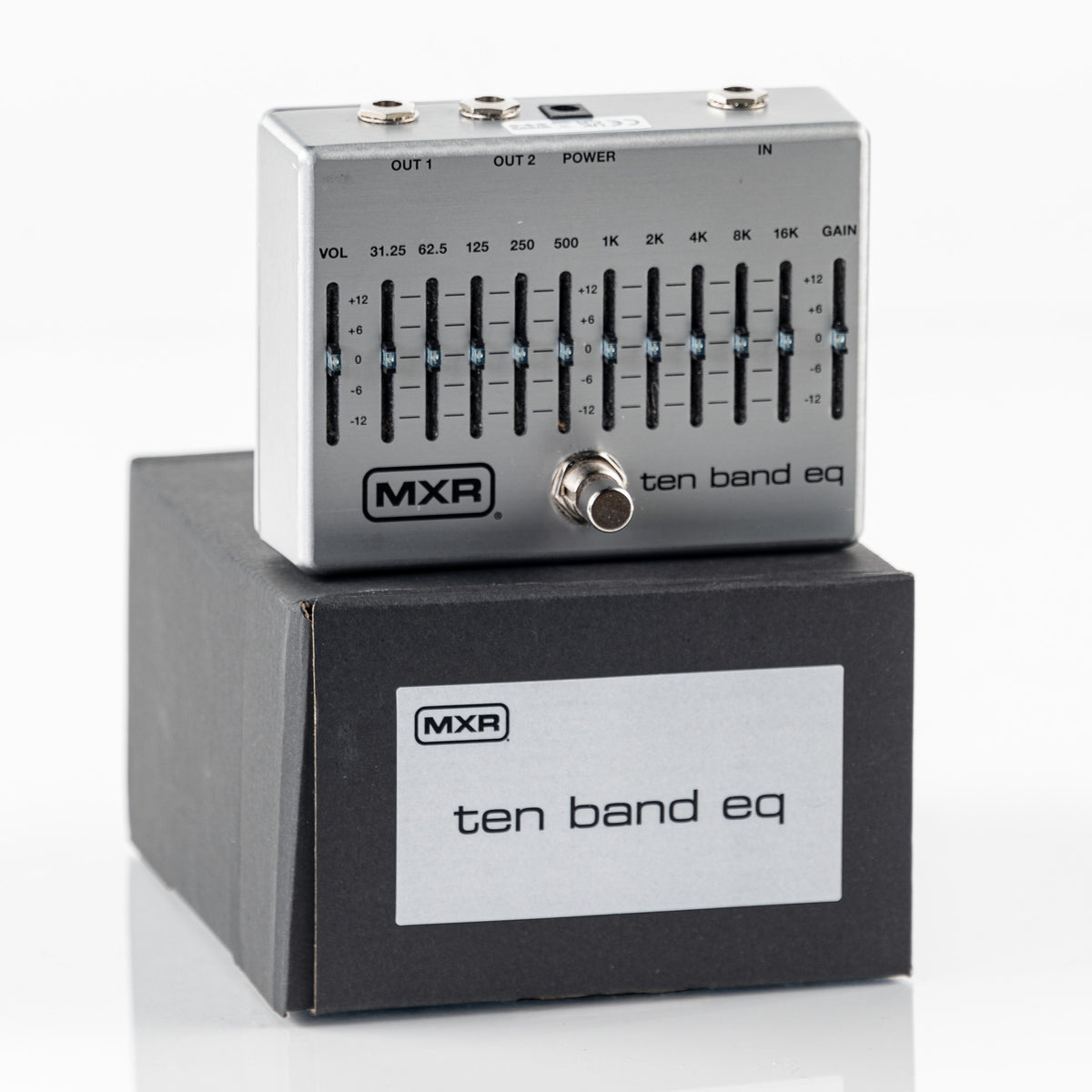 USED MXR M108S 10 Band EQ Guitar Pedal