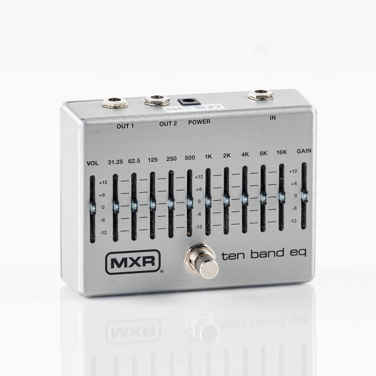USED MXR M108S 10 Band EQ Guitar Pedal
