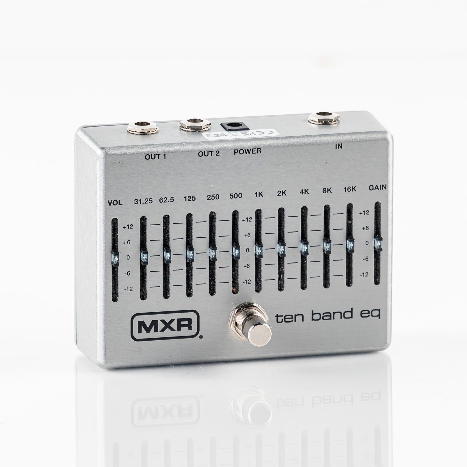 USED MXR M108S 10 Band EQ Guitar Pedal