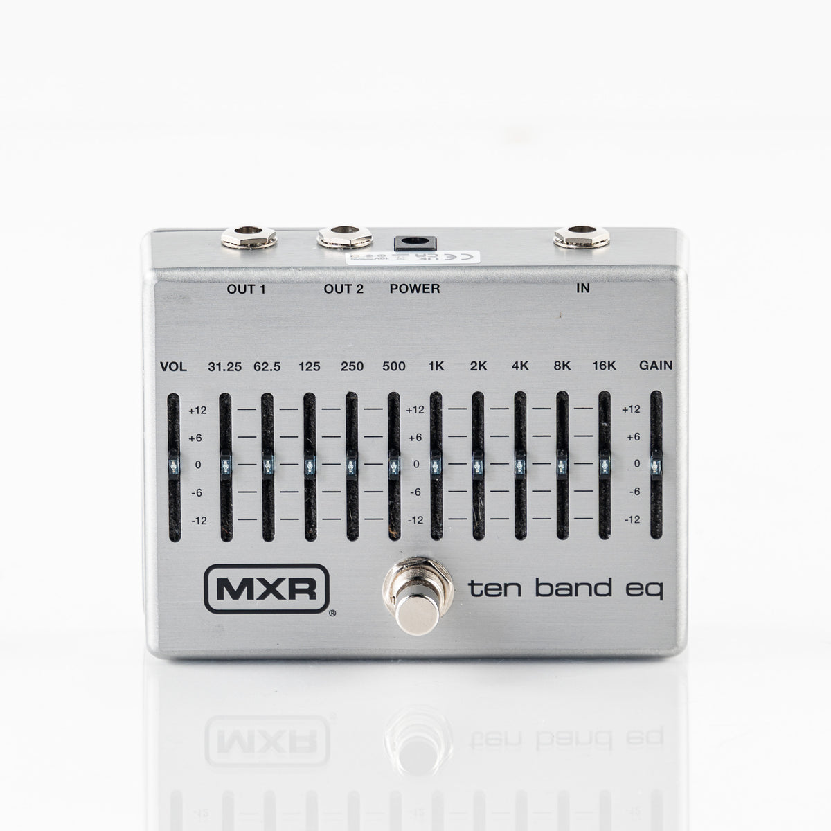 USED MXR M108S 10 Band EQ Guitar Pedal