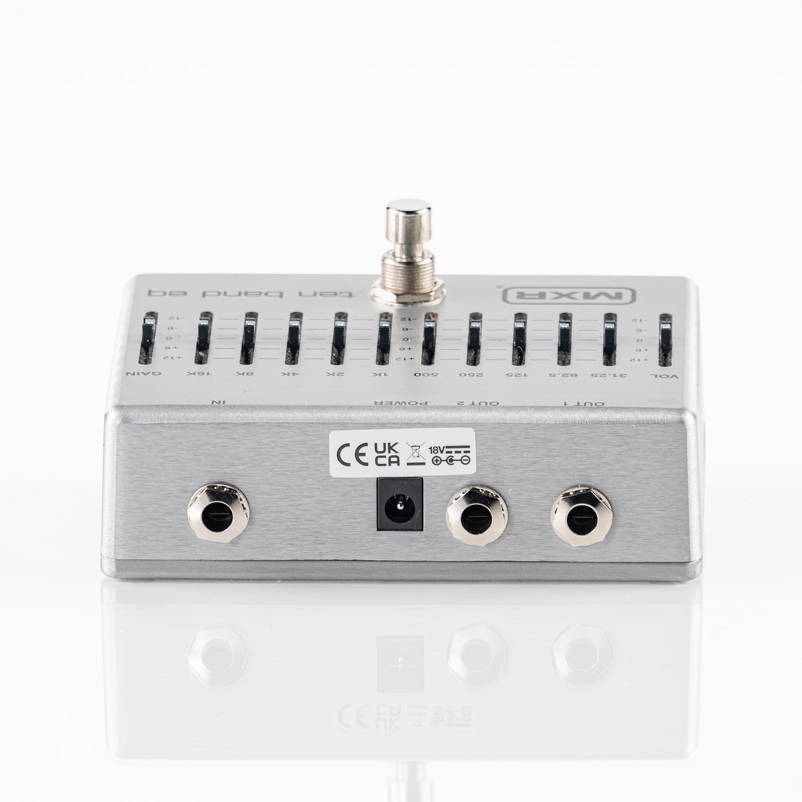 USED MXR M108S 10 Band EQ Guitar Pedal
