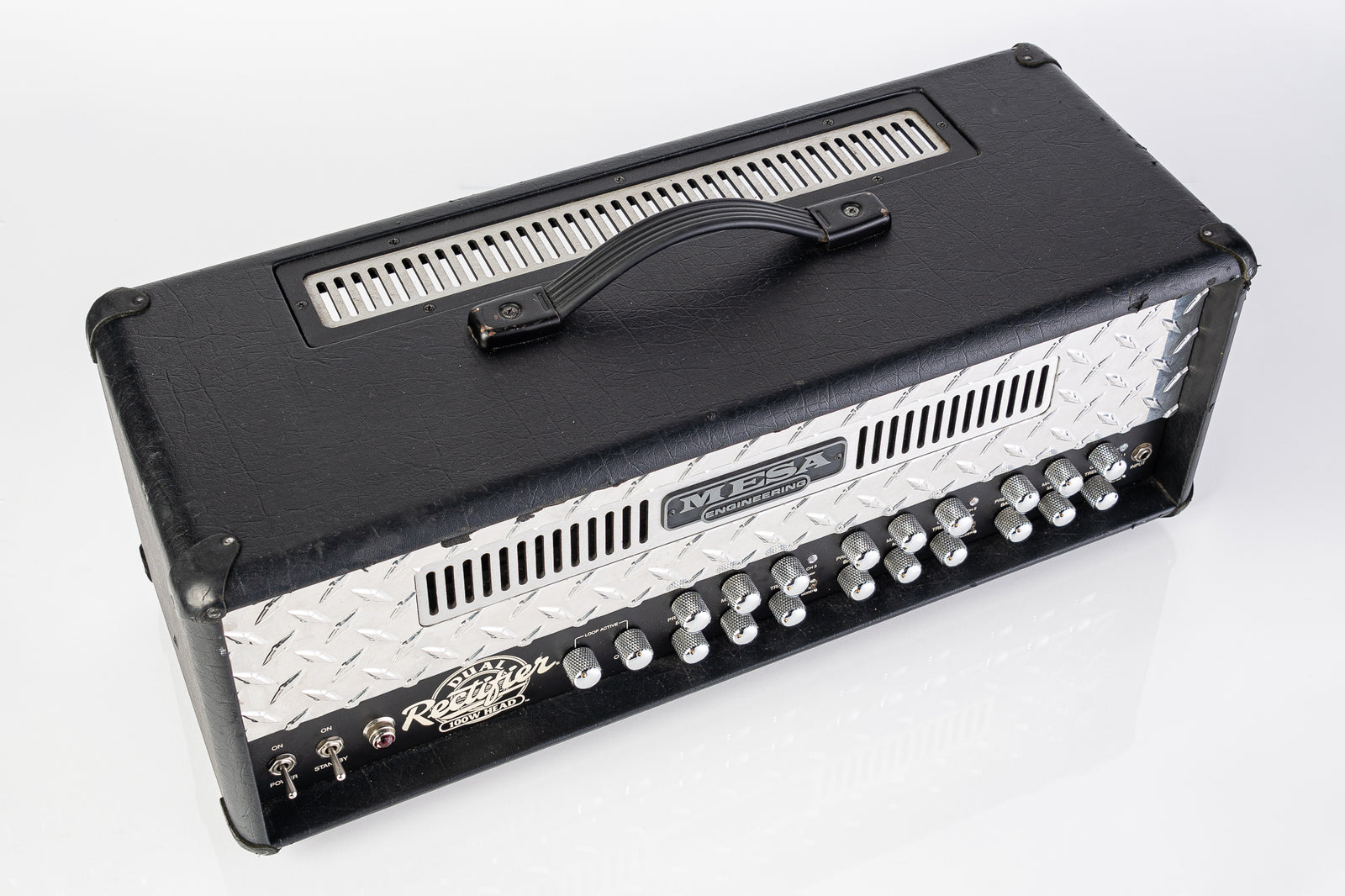 USED Mesa Boogie Dual Rectifier 3-Channel 100 Watt Guitar Amplifier Head