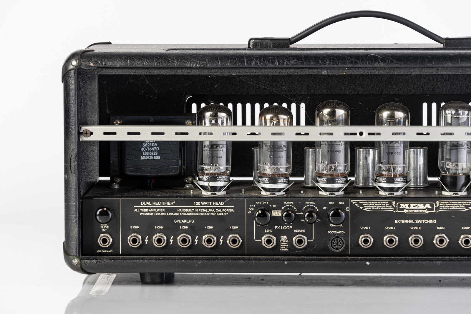 USED Mesa Boogie Dual Rectifier 3-Channel 100 Watt Guitar Amplifier Head