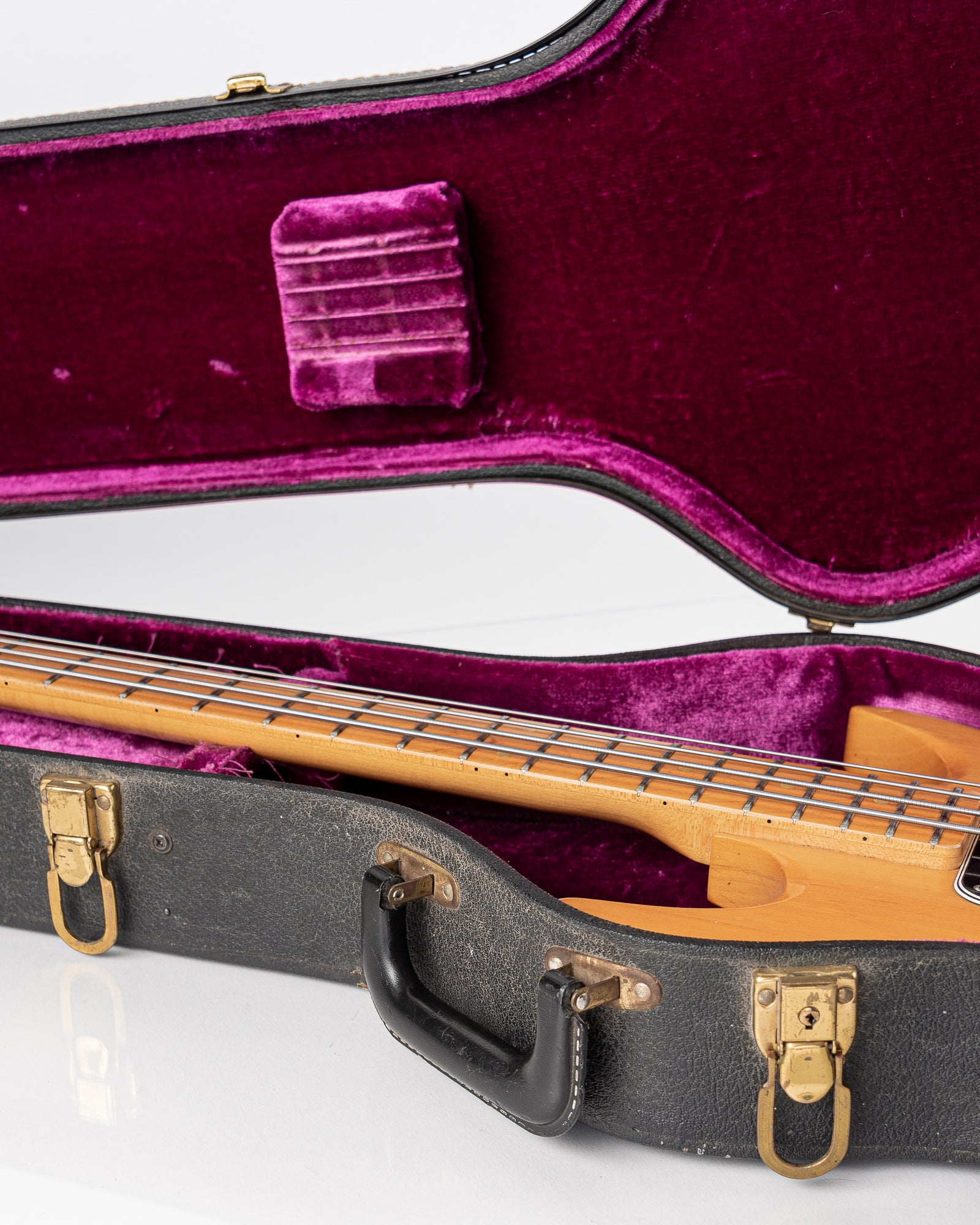 USED 1976 Gibson G-3 Grabber Electric Bass- Natural with Original Hardshell Case