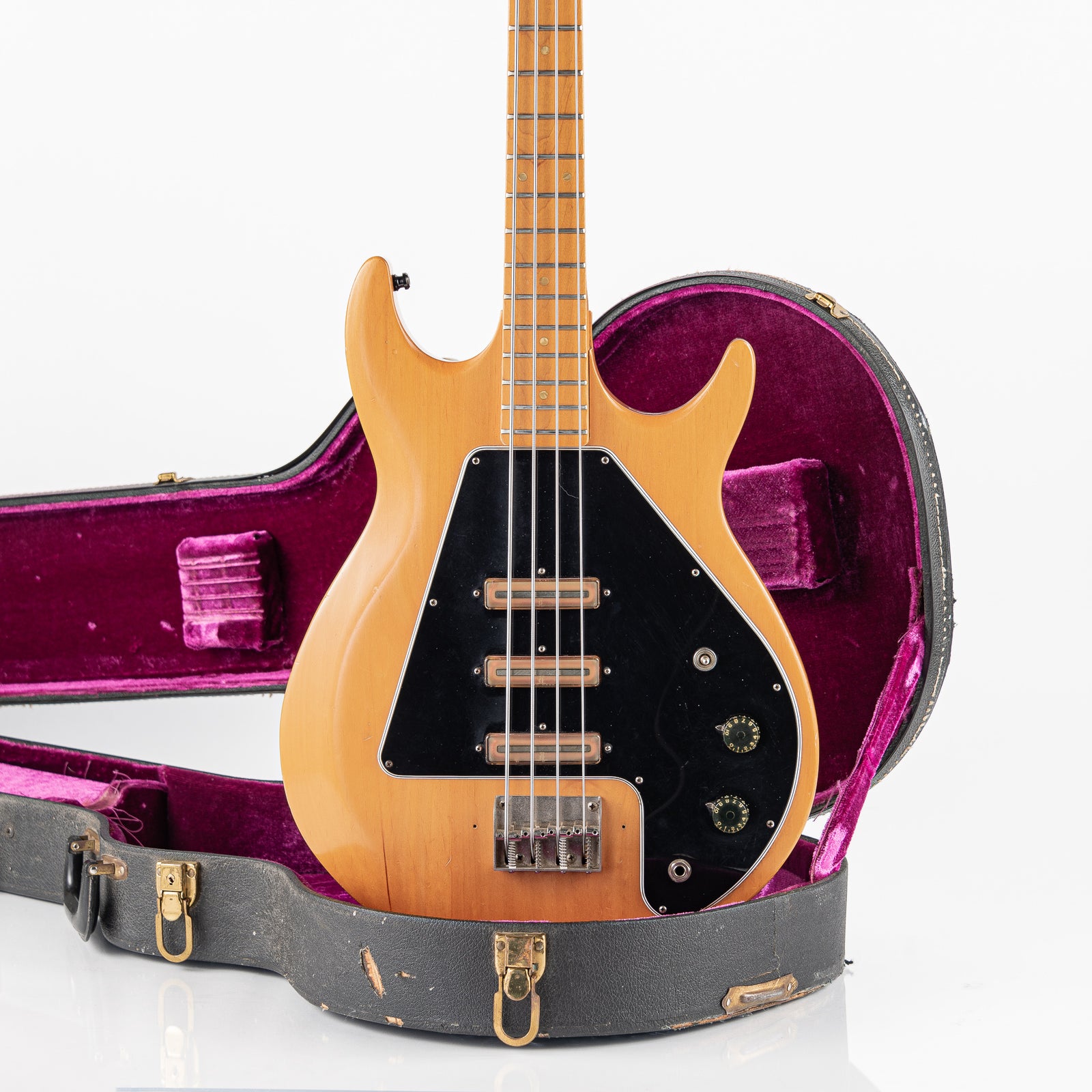 USED 1976 Gibson G-3 Grabber Electric Bass- Natural with Original Hardshell Case