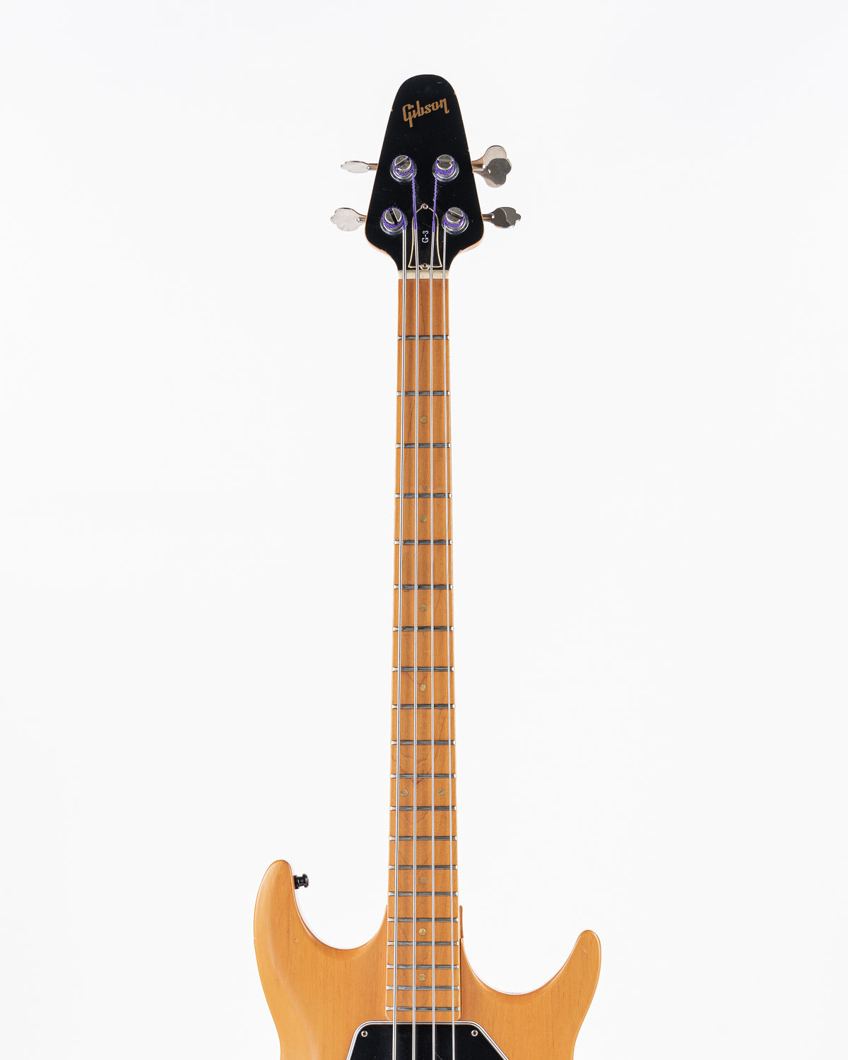 USED 1976 Gibson G-3 Grabber Electric Bass- Natural with Original Hardshell Case