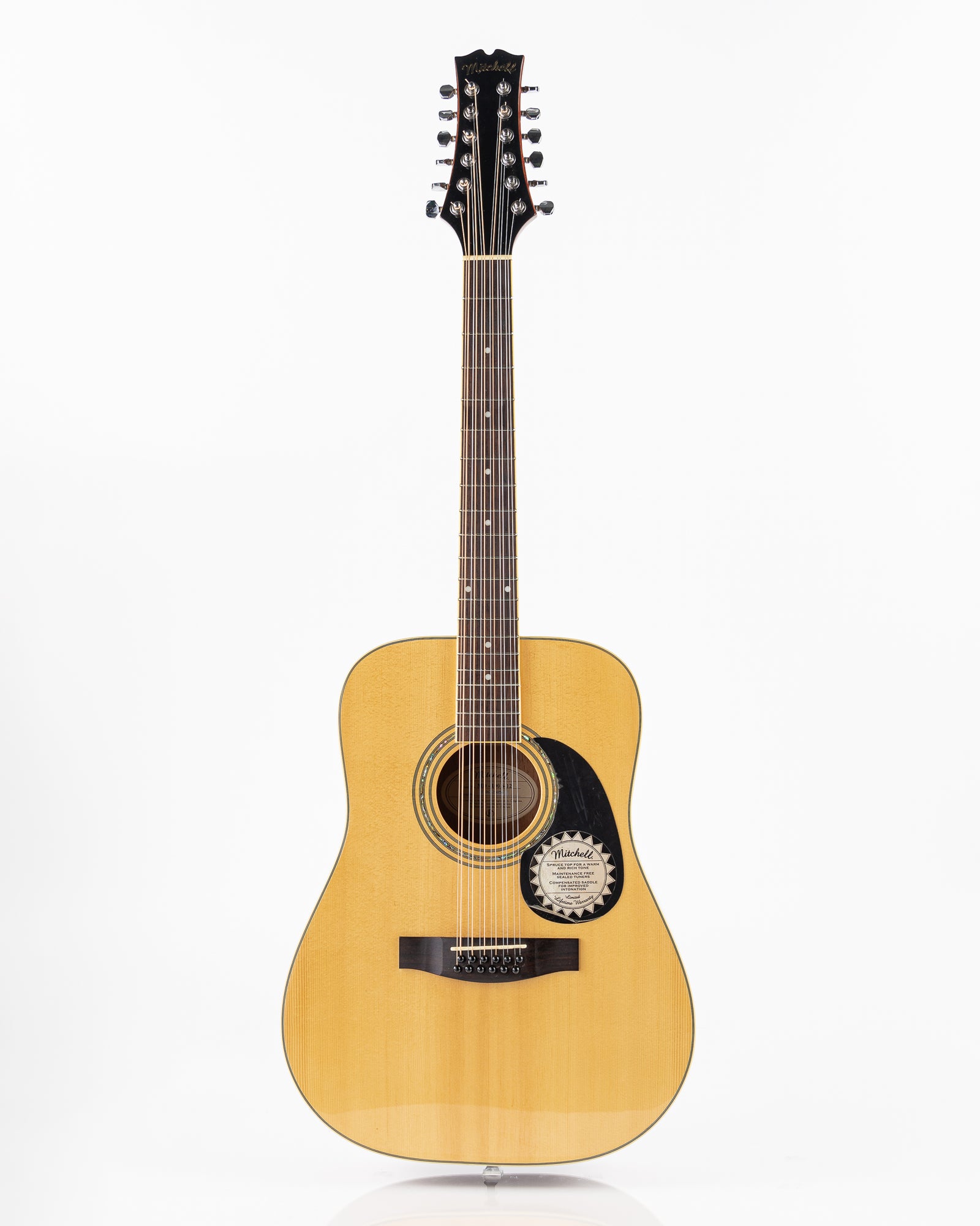 USED Mitchell MD100S 12 String Acoustic Guitar - Natural