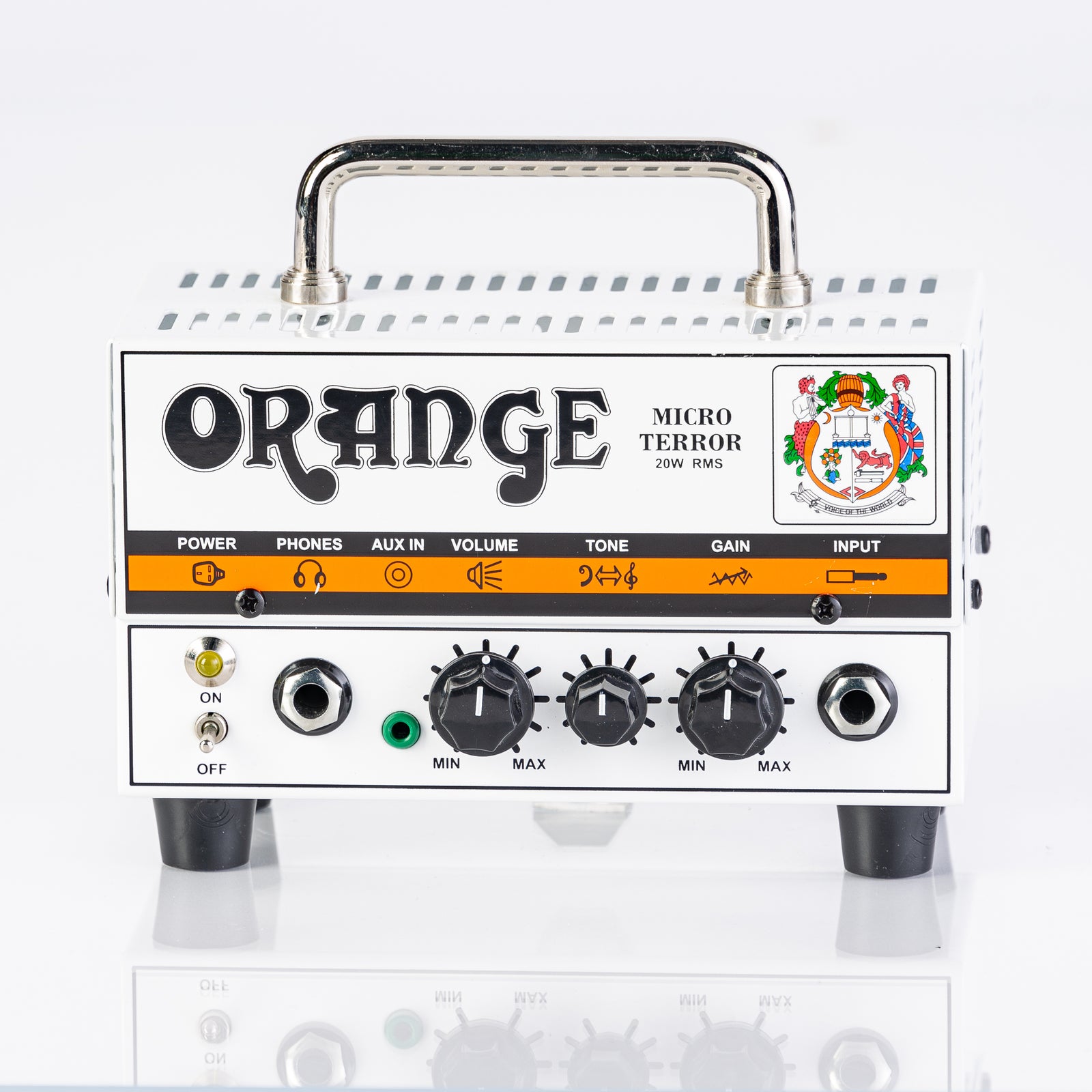 USED Orange Micro Terror Head and PPC108 Cabinet Mini Half-Stack