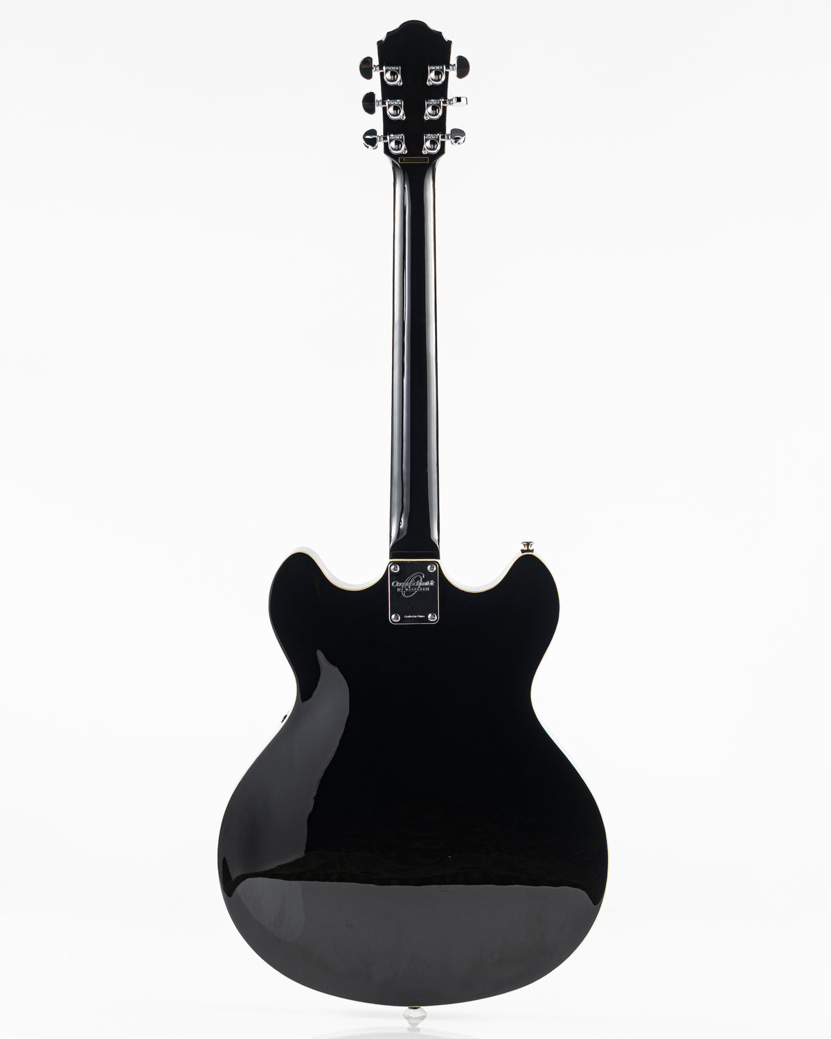 USED 2004 Oscar Schmidt by Washburn OE-30 Delta King Semi-Hollow Electric Guitar - Black