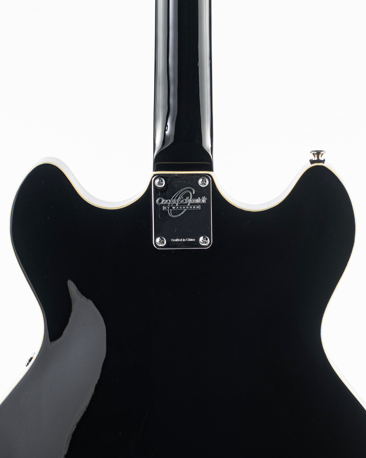 USED 2004 Oscar Schmidt by Washburn OE-30 Delta King Semi-Hollow Electric Guitar - Black