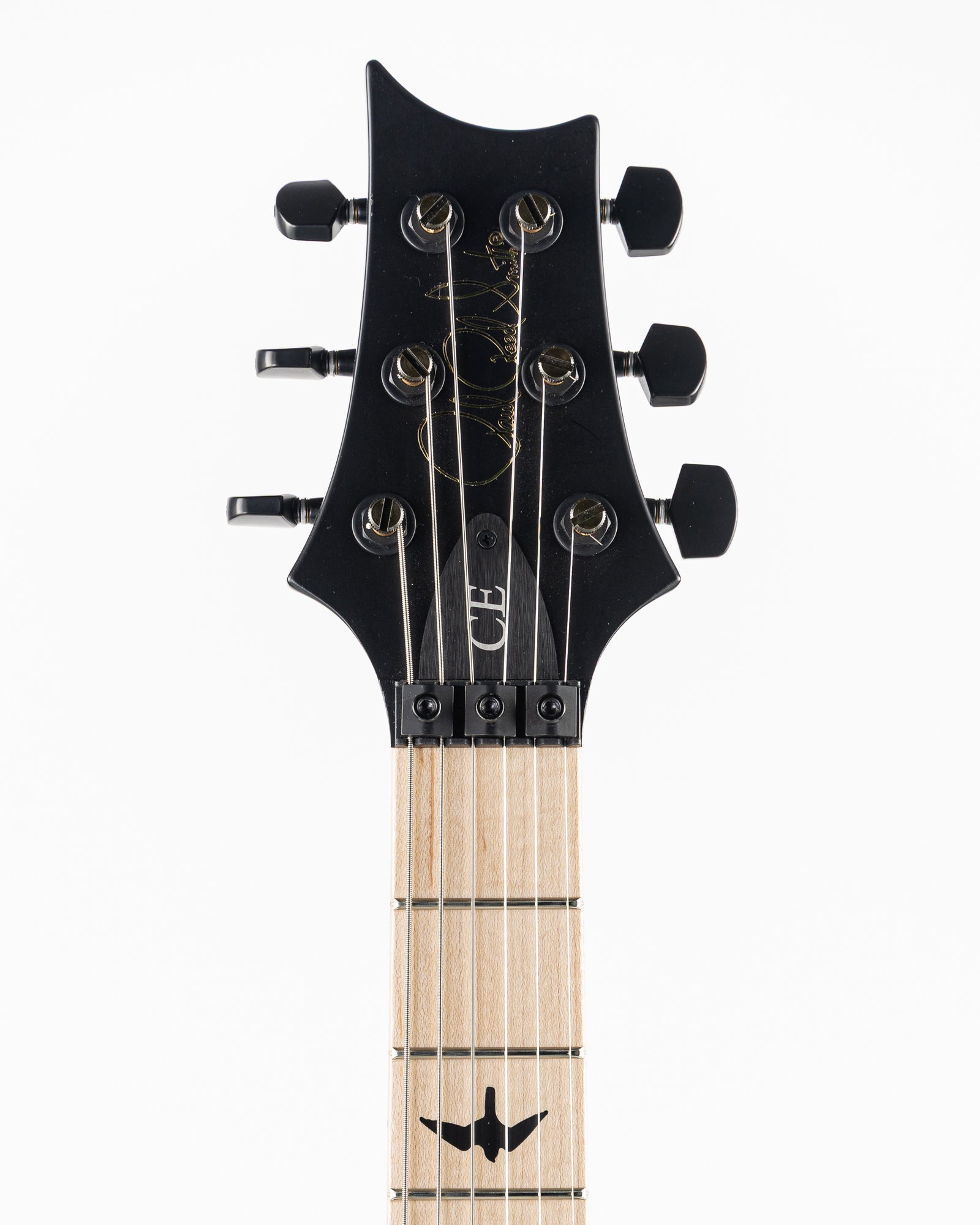 USED 2021 PRS Dustie Waring Signature CE 24 "Floyd" Electric Guitar - Satin Black Top