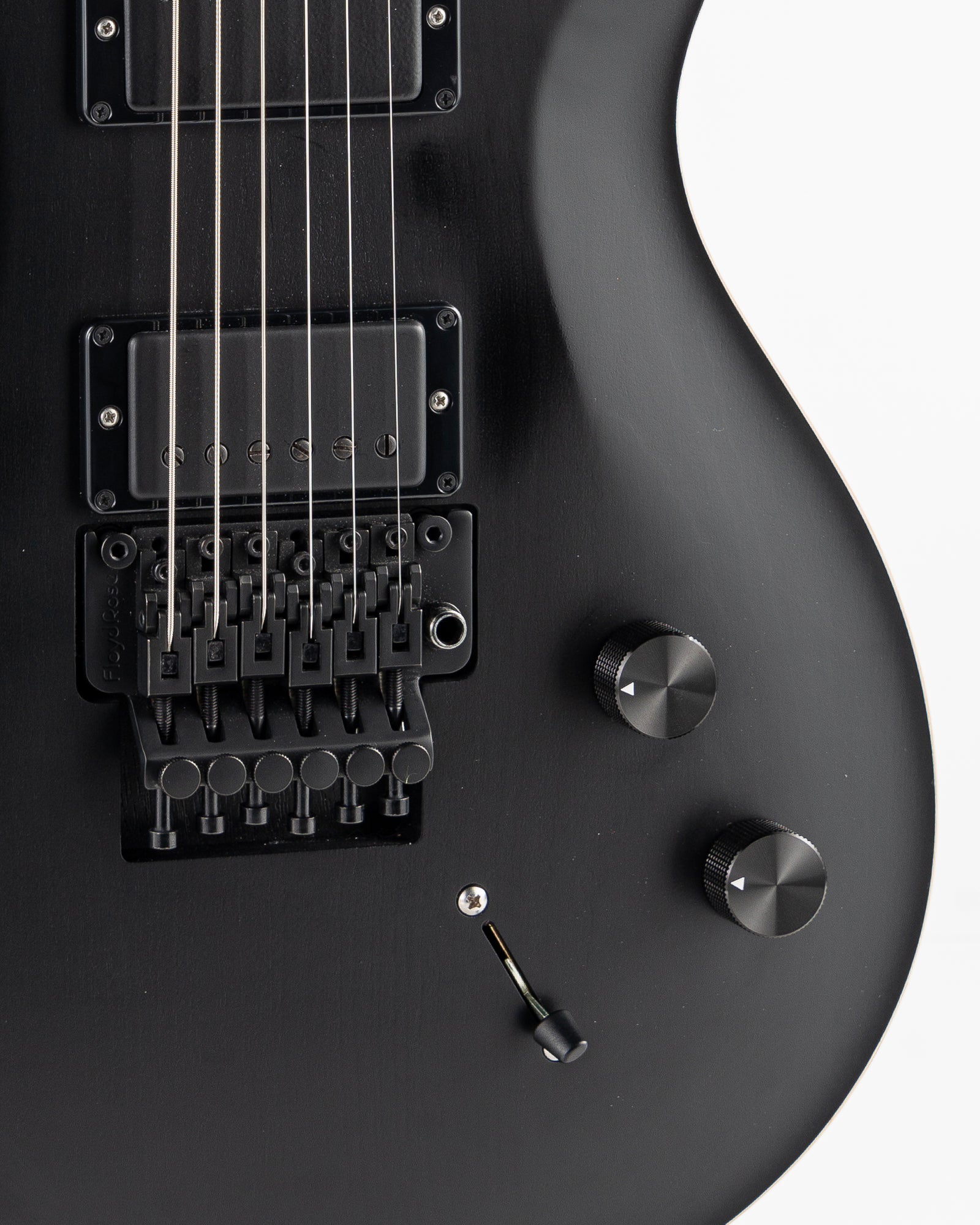 USED 2021 PRS Dustie Waring Signature CE 24 "Floyd" Electric Guitar - Satin Black Top