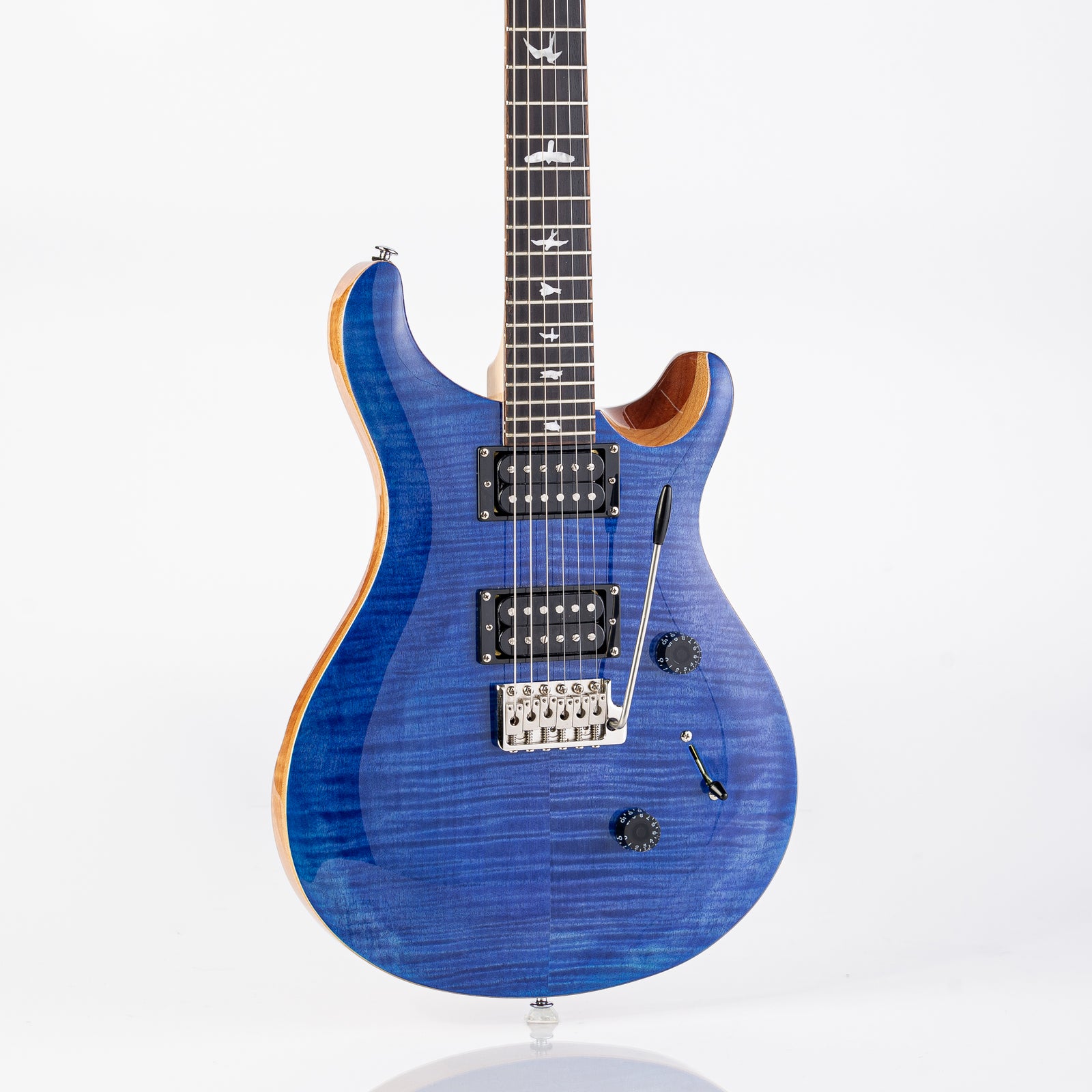 USED PRS SE 24 Custom Electric Guitar - Faded Blue