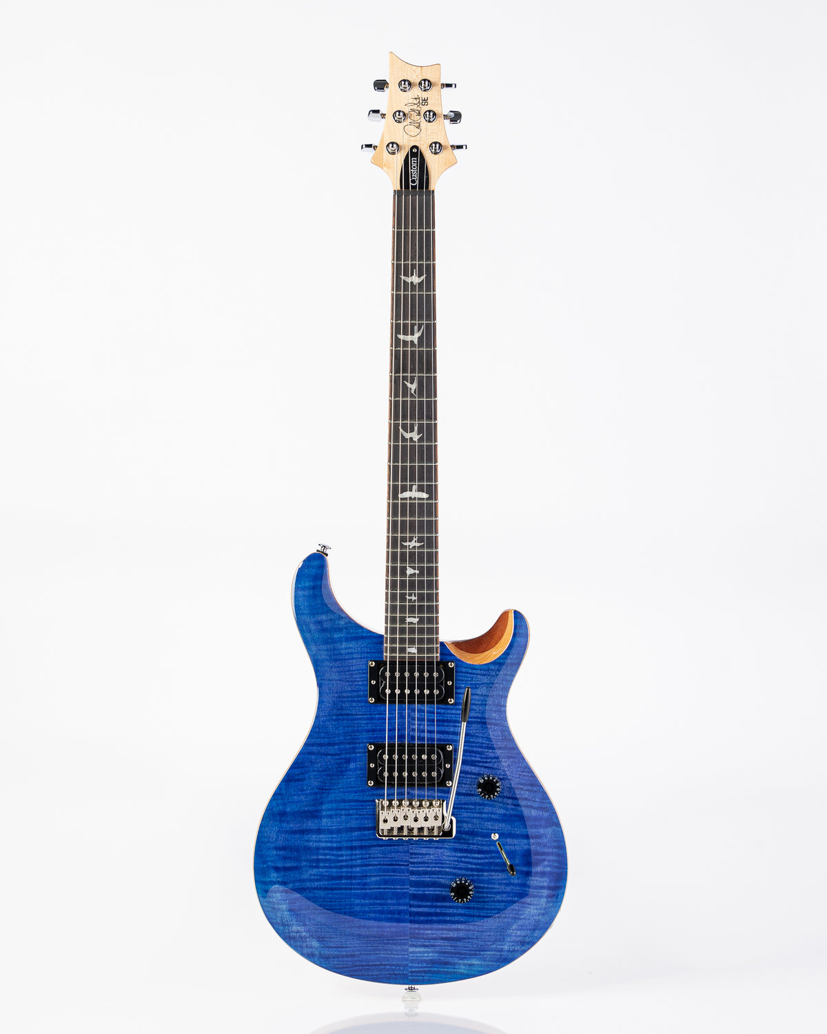USED PRS SE 24 Custom Electric Guitar - Faded Blue