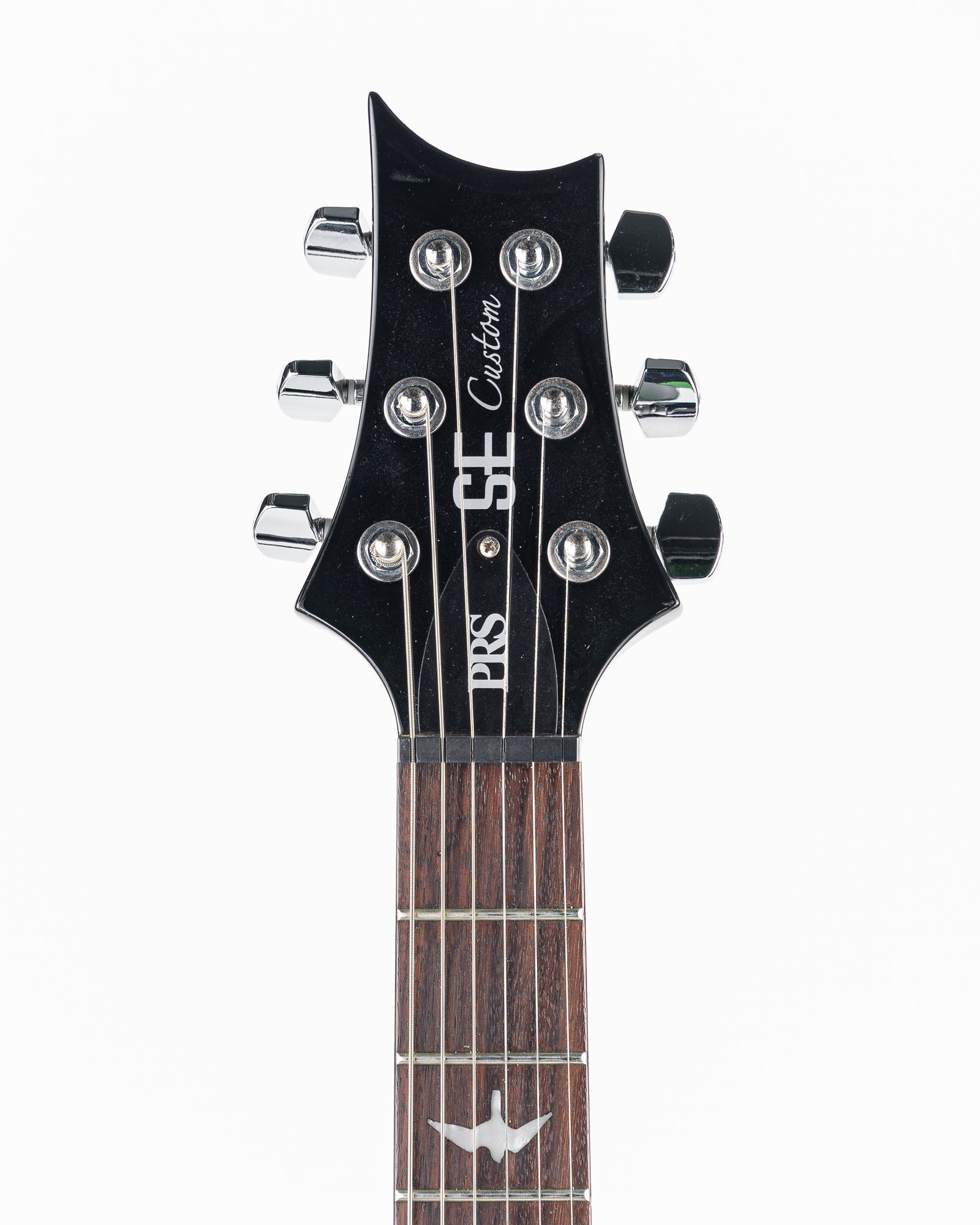 USED PRS SE Custom 24 SE Electric Guitar - Transparent Flame Blue