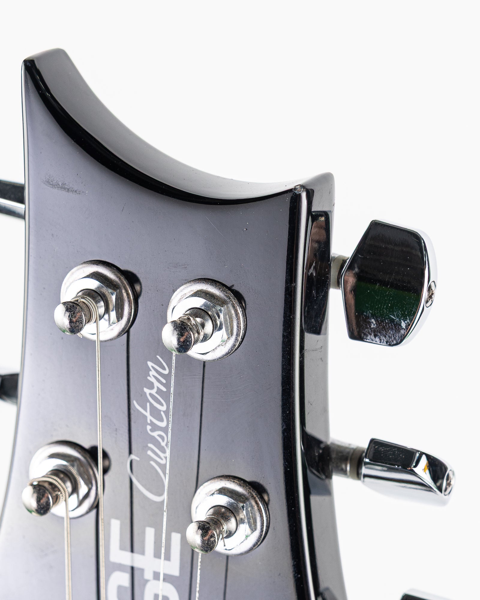 USED PRS SE Custom 24 SE Electric Guitar - Transparent Flame Blue