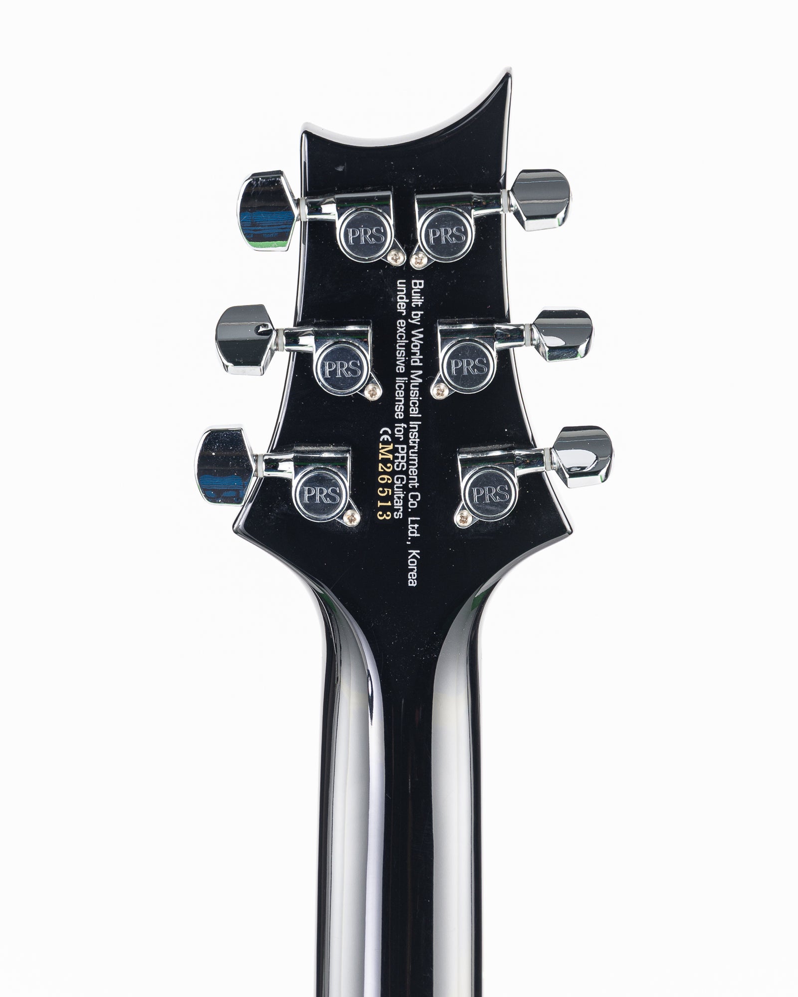 USED PRS SE Custom 24 SE Electric Guitar - Transparent Flame Blue