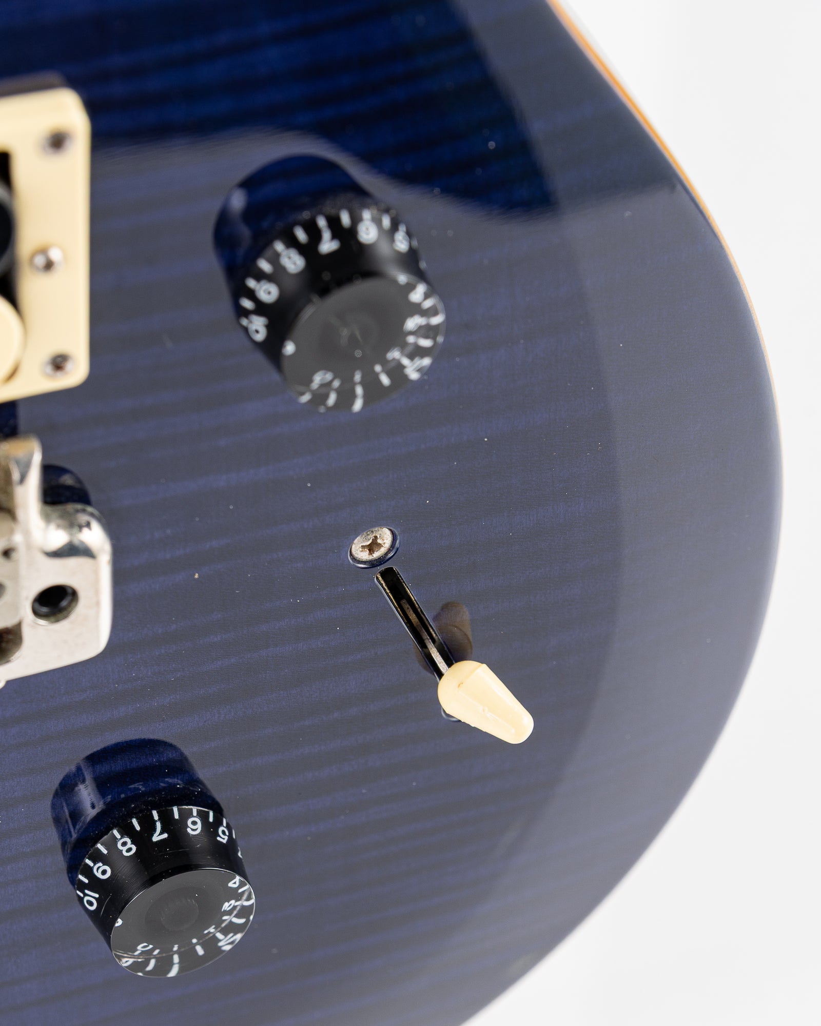 USED PRS SE Custom 24 SE Electric Guitar - Transparent Flame Blue