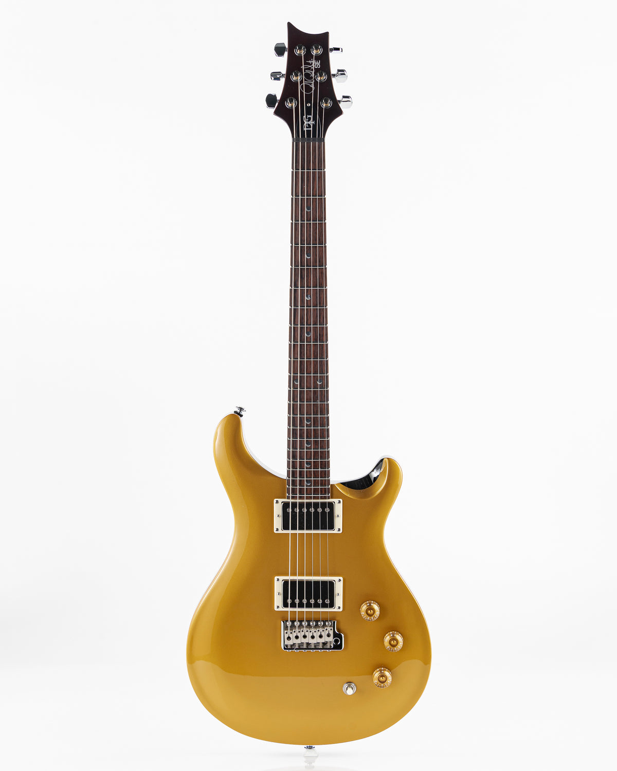 USED 2023 PRS SE DGT David Grissom Signature Electric Guitar - Gold Top