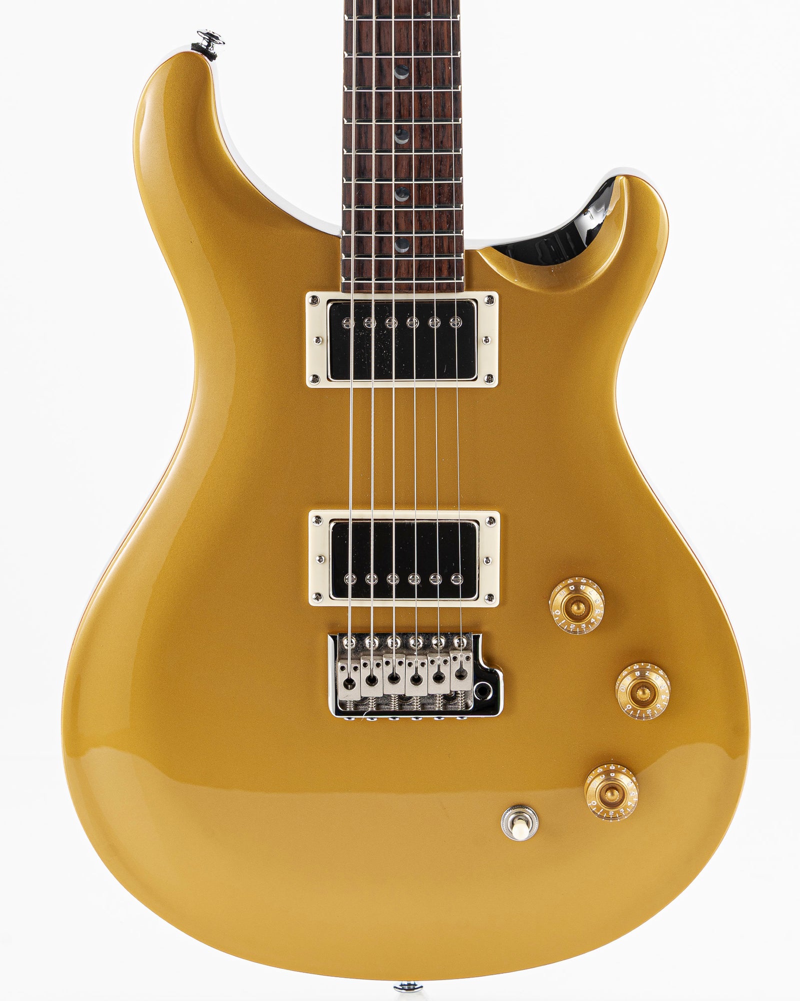 USED 2023 PRS SE DGT David Grissom Signature Electric Guitar - Gold Top