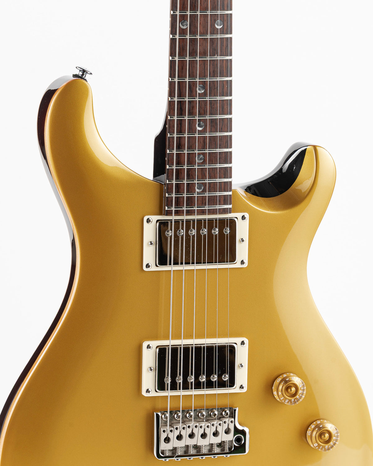 USED 2023 PRS SE DGT David Grissom Signature Electric Guitar - Gold Top