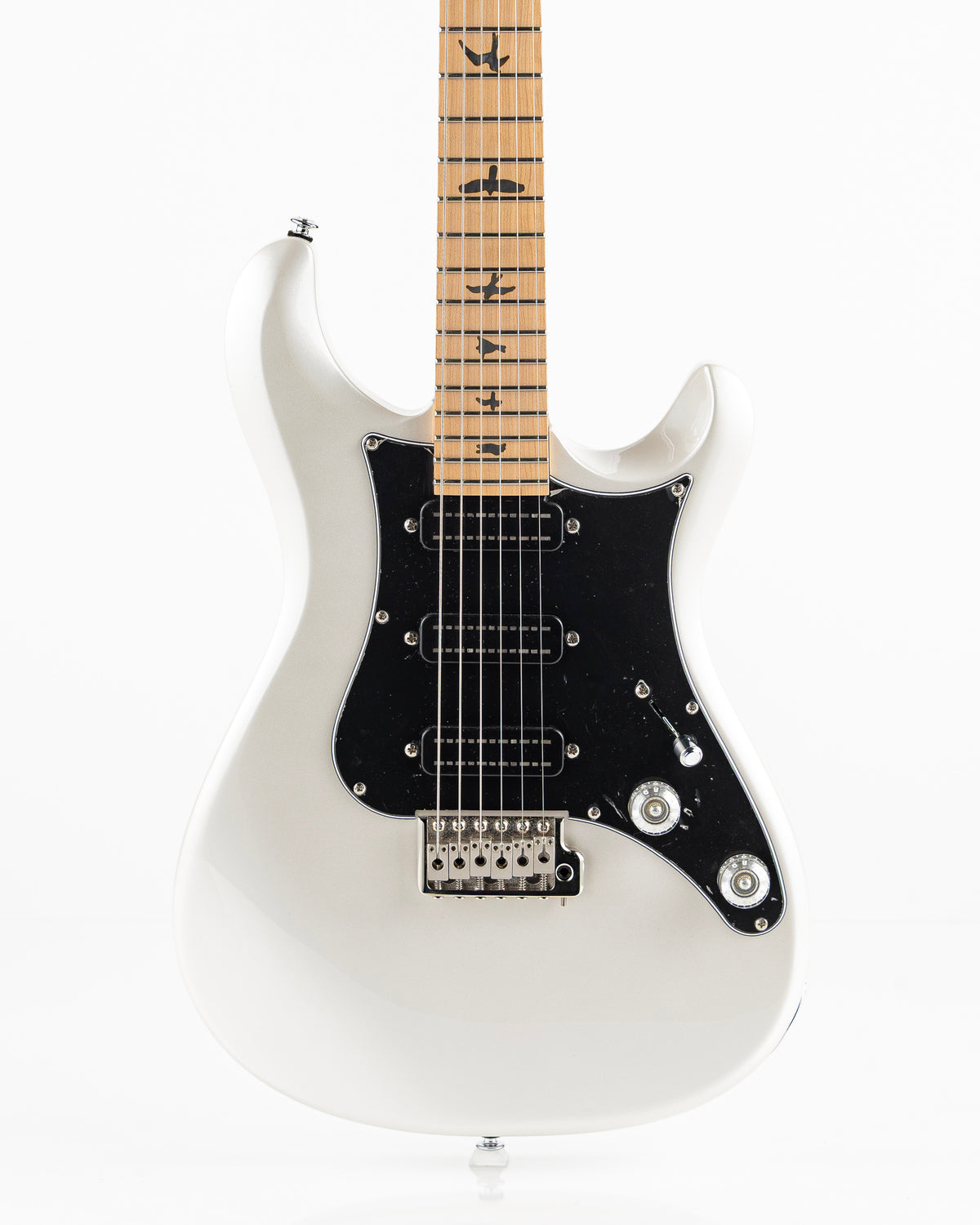 USED PRS SE NF3M Maple Electric Guitar - White Pearl