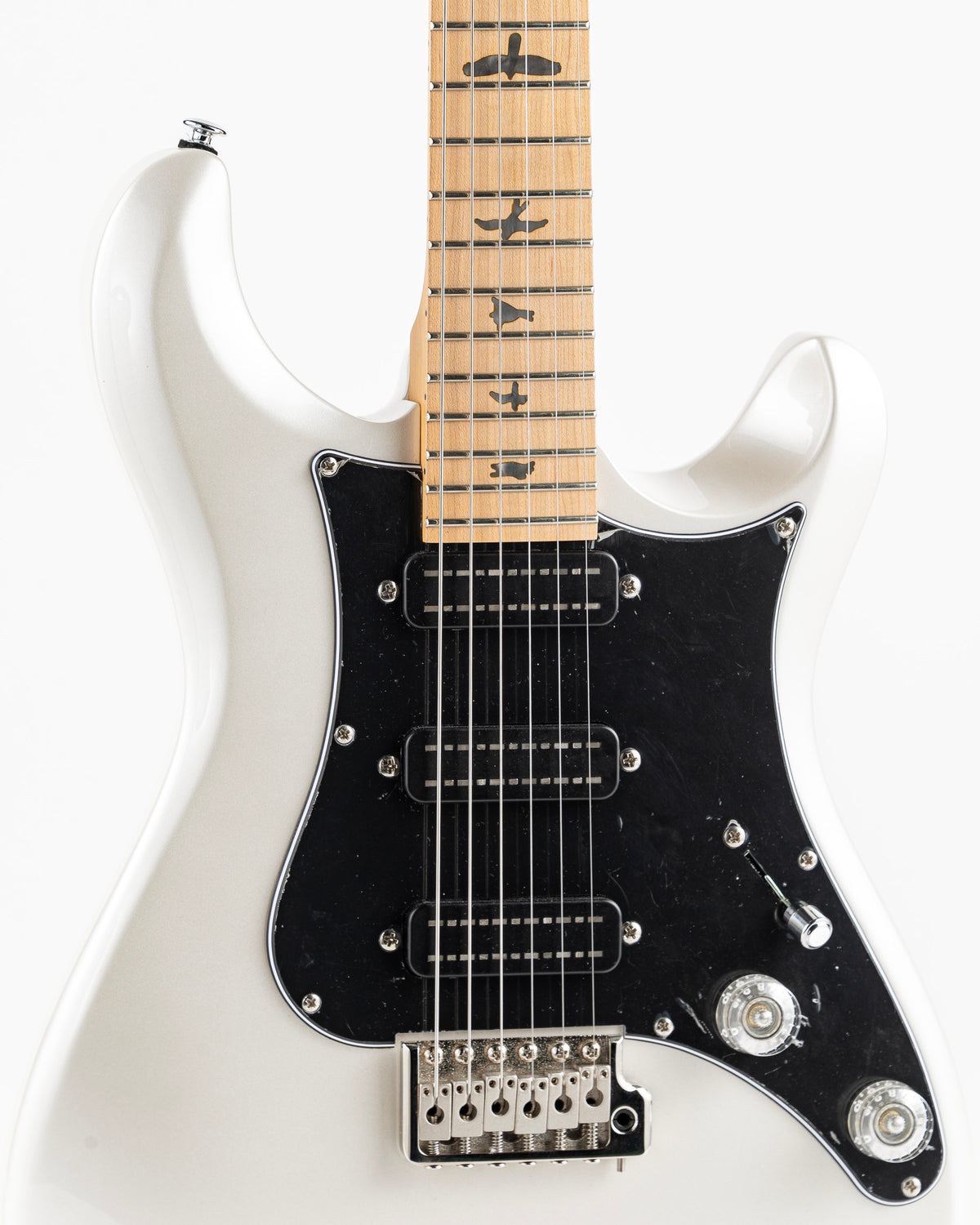 USED PRS SE NF3M Maple Electric Guitar - White Pearl