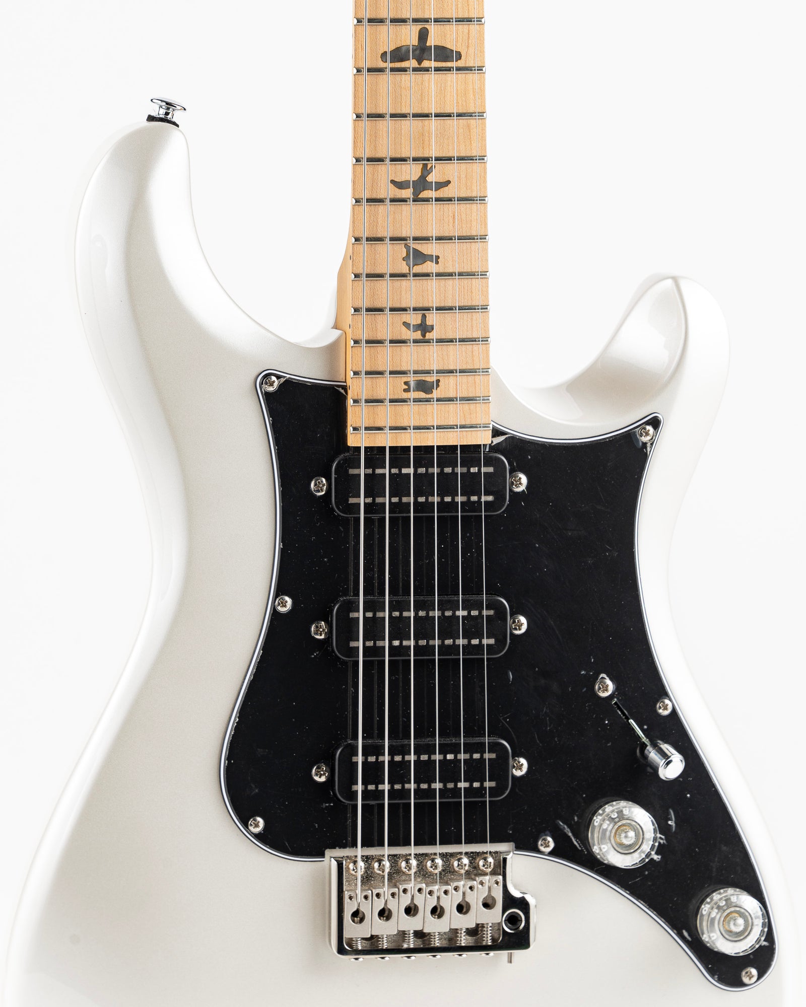 USED PRS SE NF3M Maple Electric Guitar - White Pearl