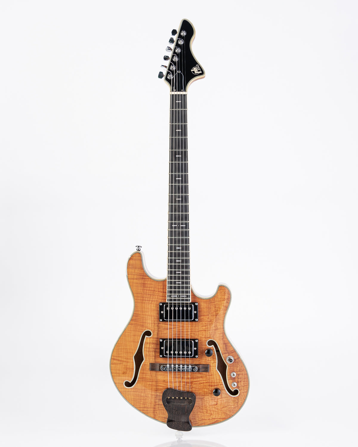USED Phred DockStar KOA Electric Guitar- Natural Gloss