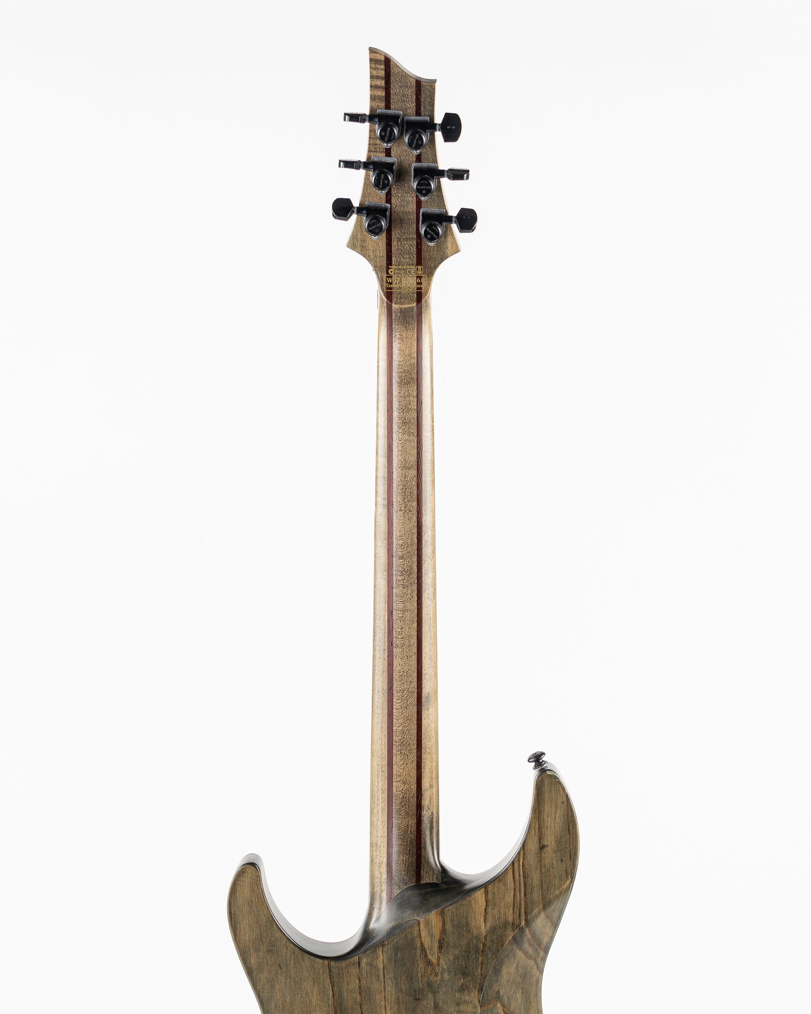 USED 2017 Schecter C-1 FR S Apocalypse Sustainiac Electric Guitar - Rusty Grey