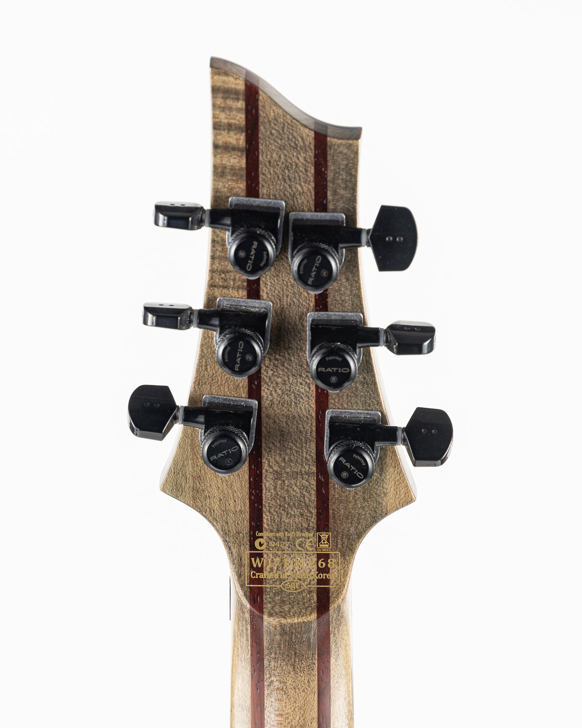 USED 2017 Schecter C-1 FR S Apocalypse Sustainiac Electric Guitar - Rusty Grey