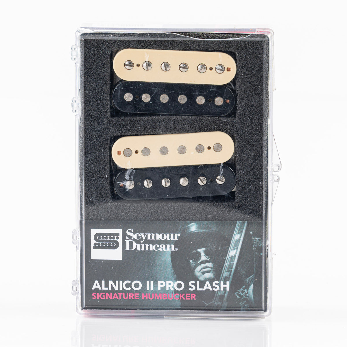 USED Seymour Duncan APH-2 Alnico II Pro Slash Signature Humbucker Set - Zebra