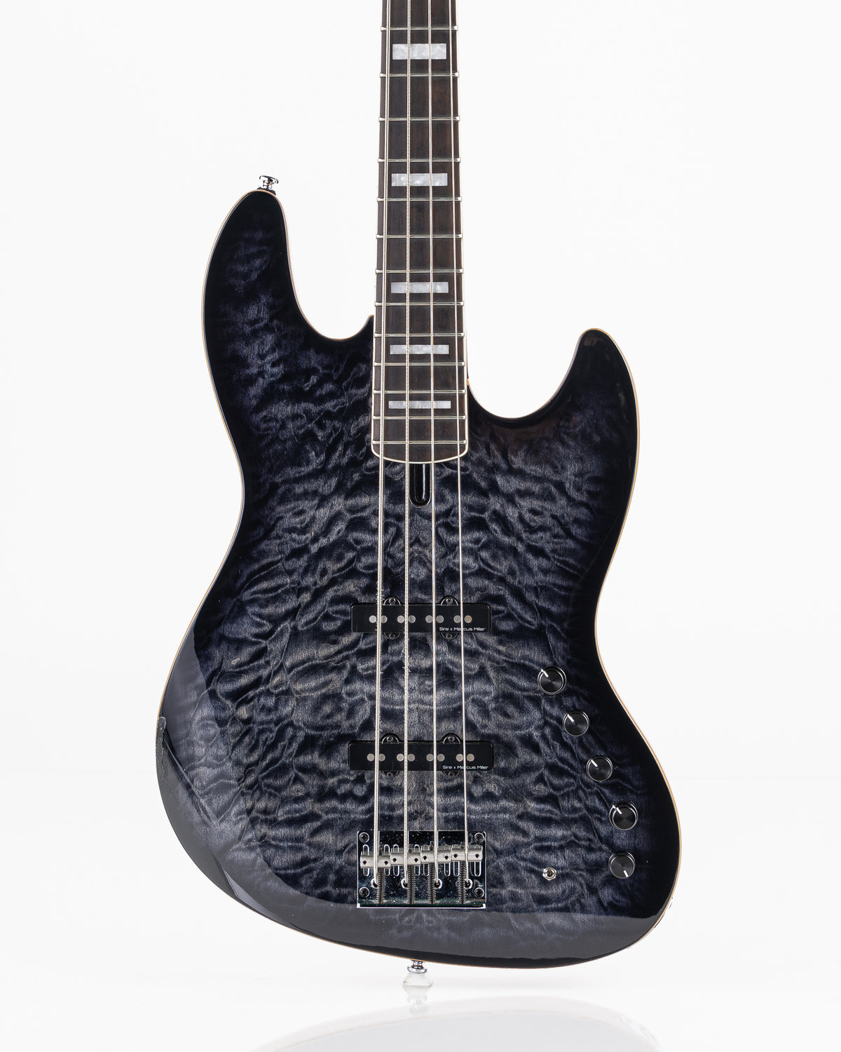 USED Sire Marcus Miller V9 Electric Bass - Transparent Black