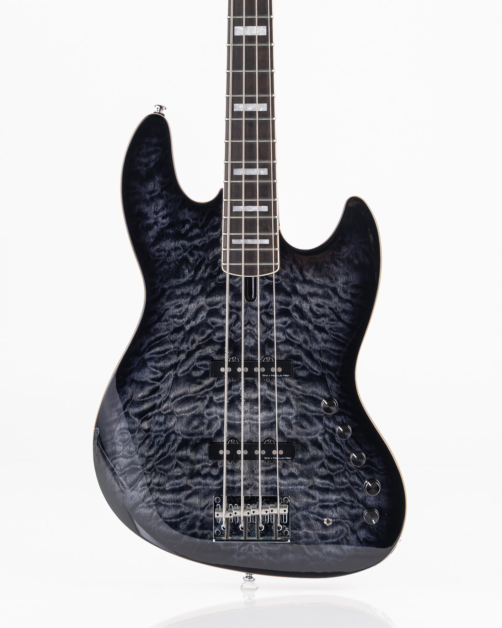 USED Sire Marcus Miller V9 Electric Bass - Transparent Black
