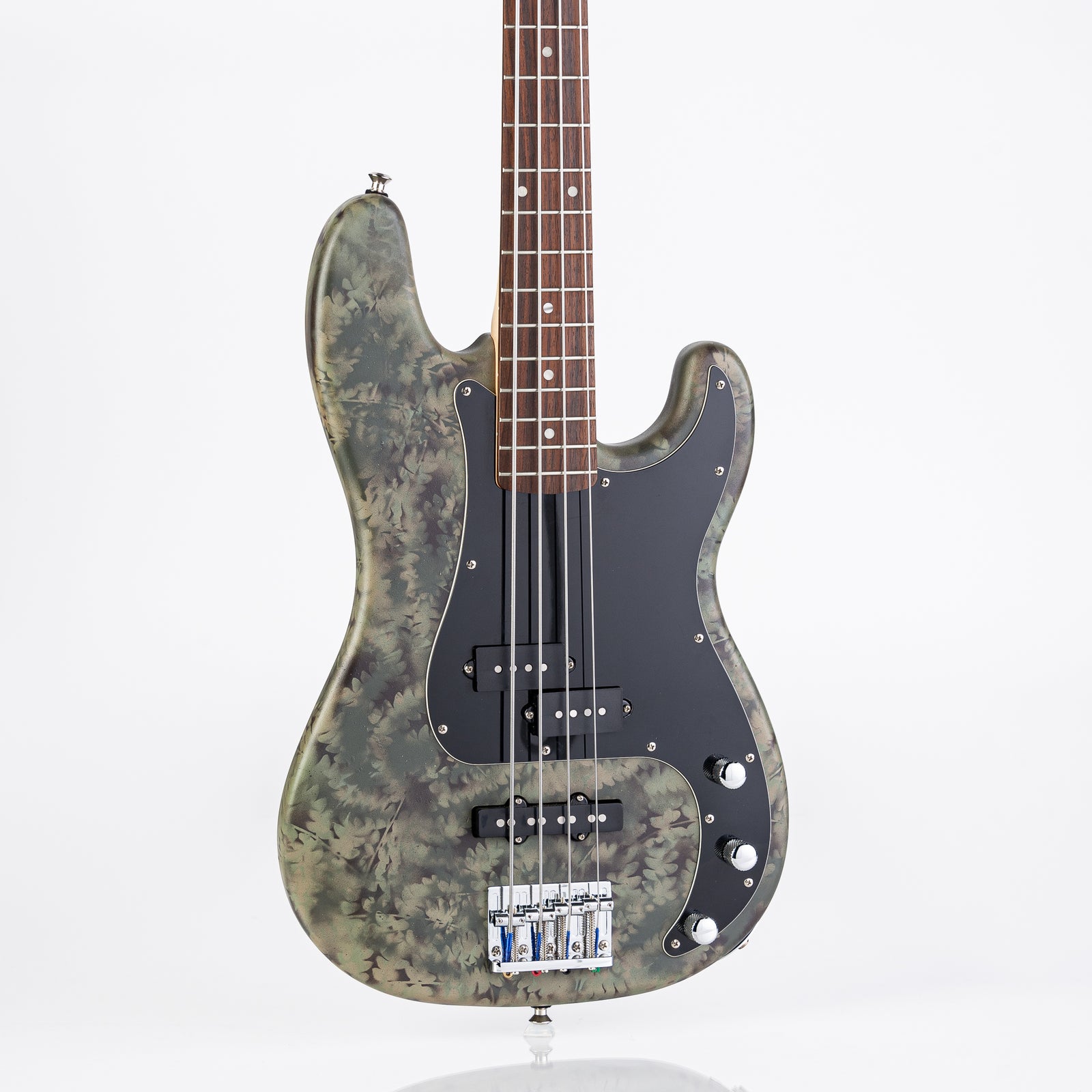 USED Squier Affinity PJ Bass - "Custom Shop" Camo
