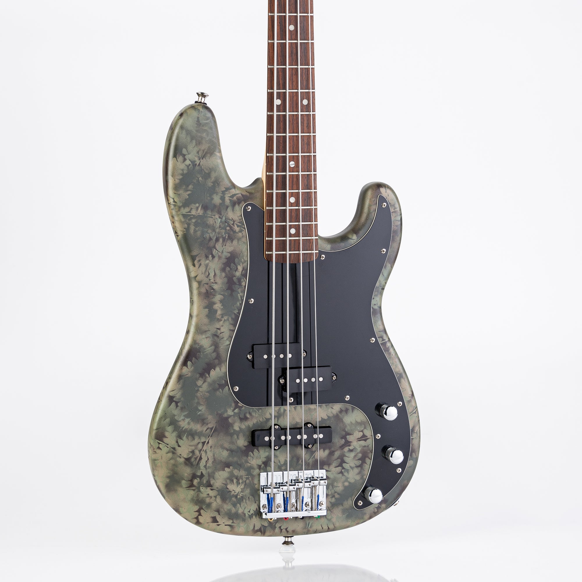 USED Squier Affinity PJ Bass - "Custom Shop" Camo